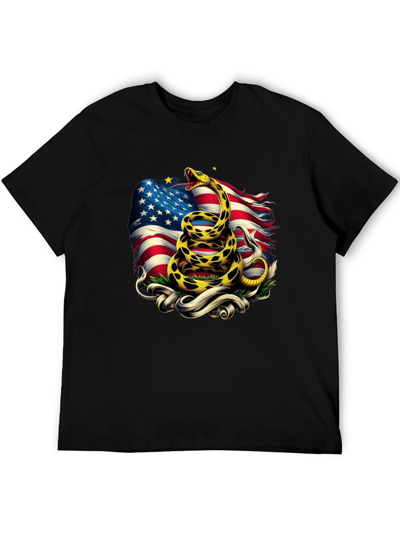 American Snake Graphic T-Shirt