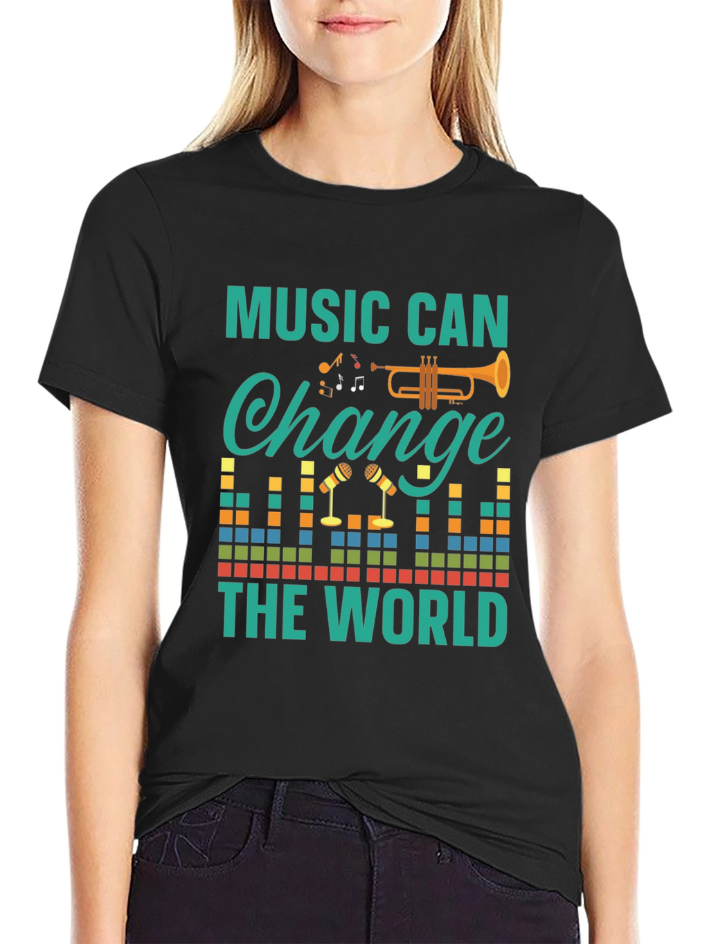Music Can Change the World Graphic Tee