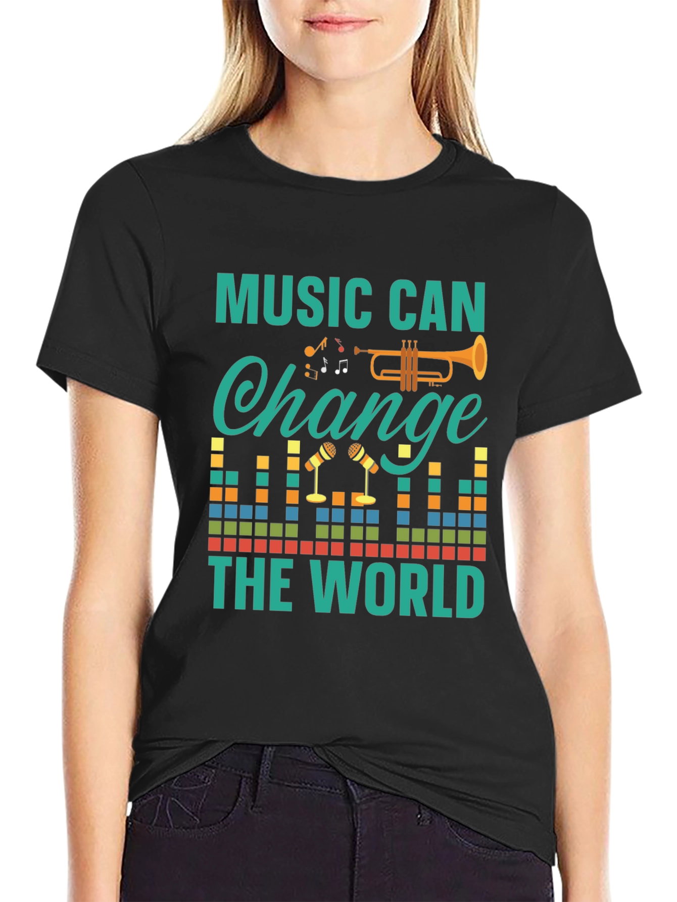 Music Can Change the World Graphic Tee