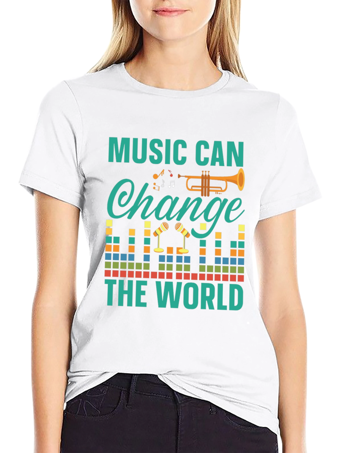 Music Can Change the World Graphic Tee