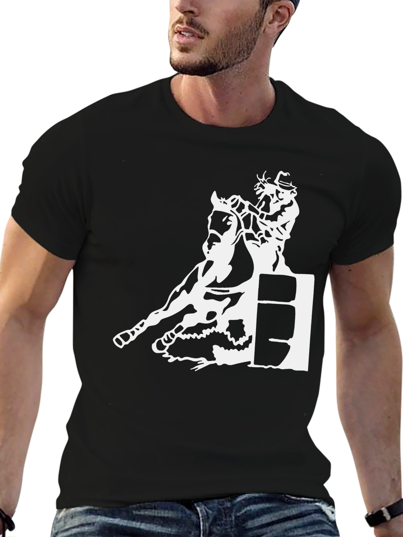 Black Barrel Racing T-Shirt
