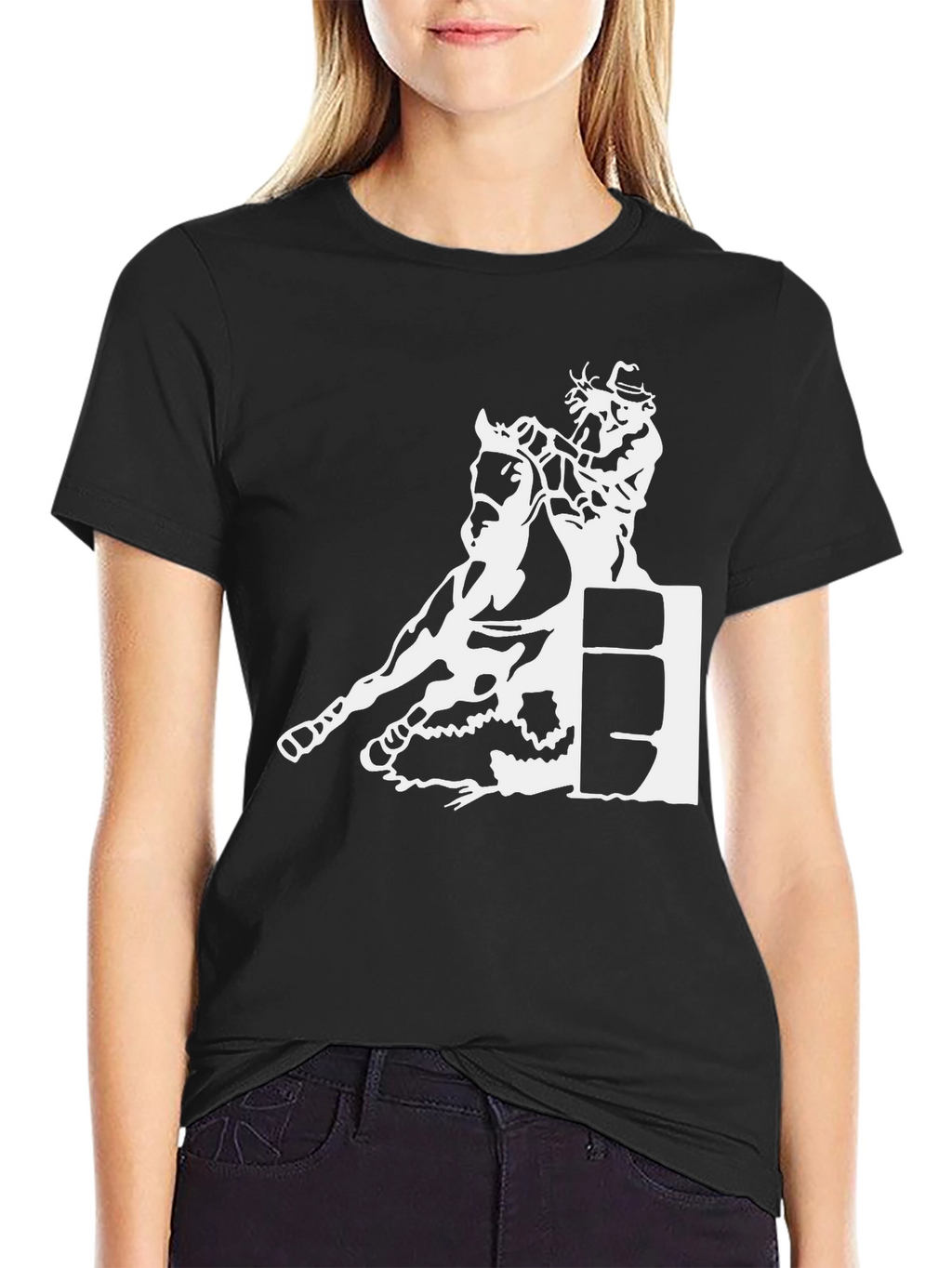 Black Barrel Racing T-Shirt