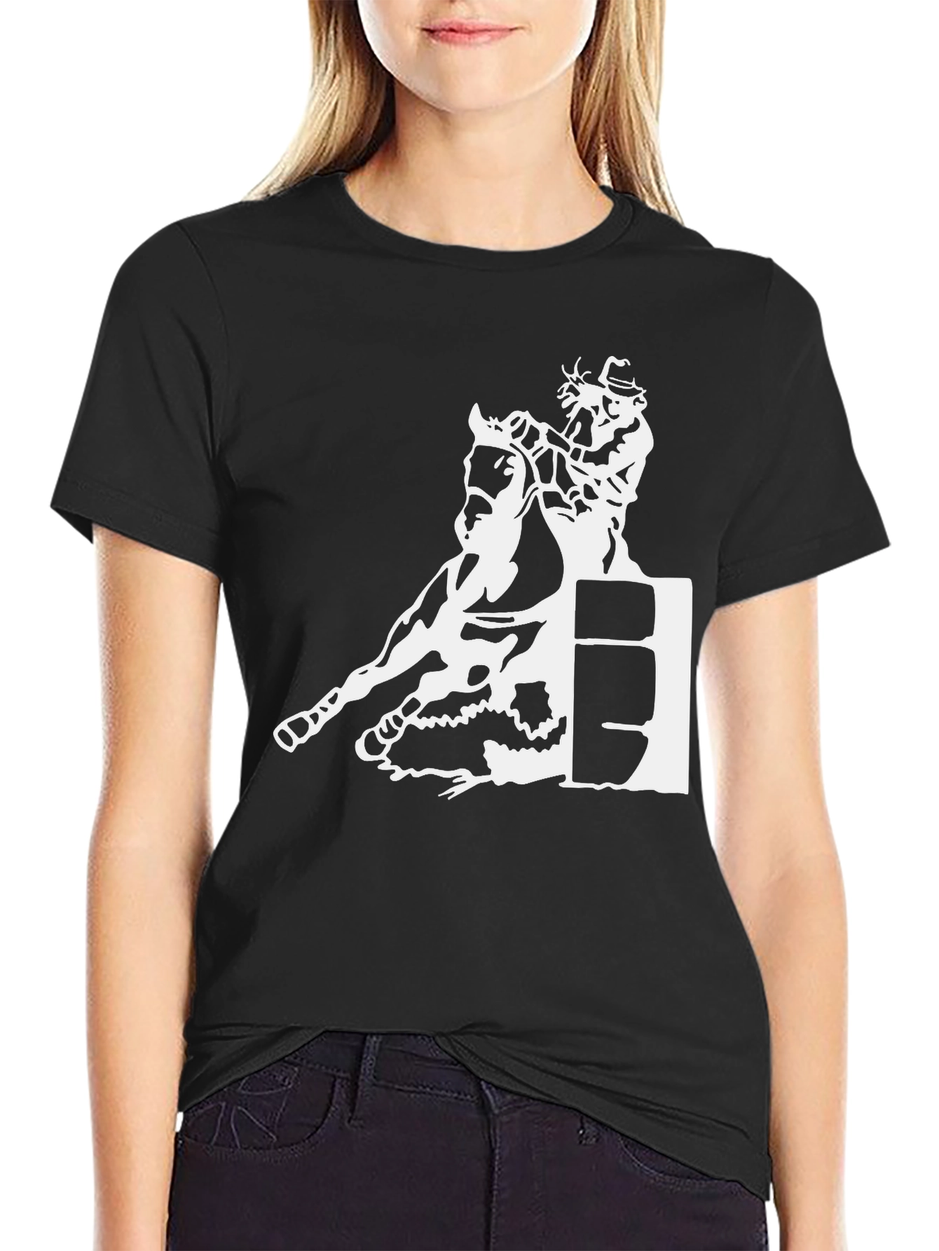 Black Barrel Racing T-Shirt