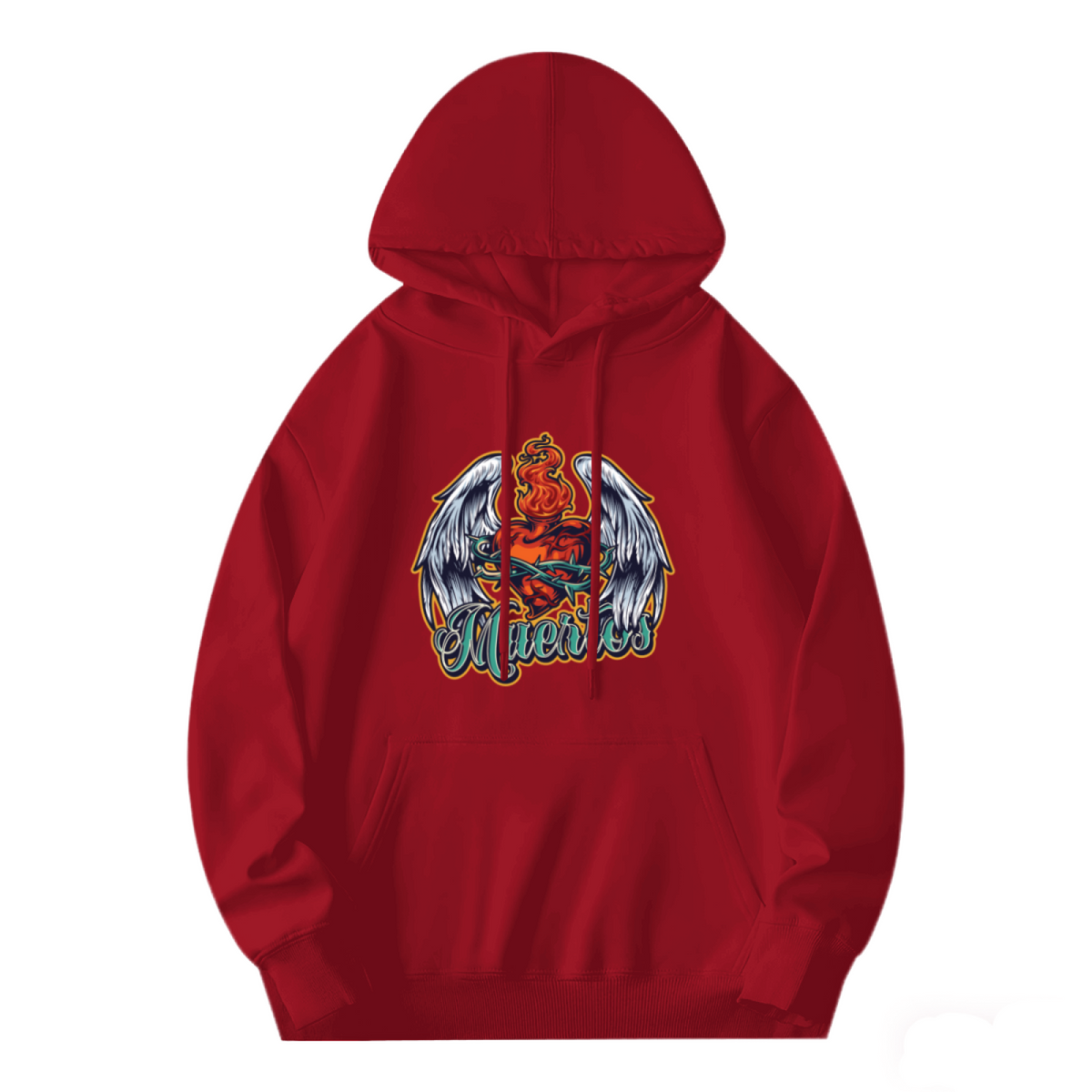 Retro Vintage Hoodie - Creative Artistic Design Pullover #0524