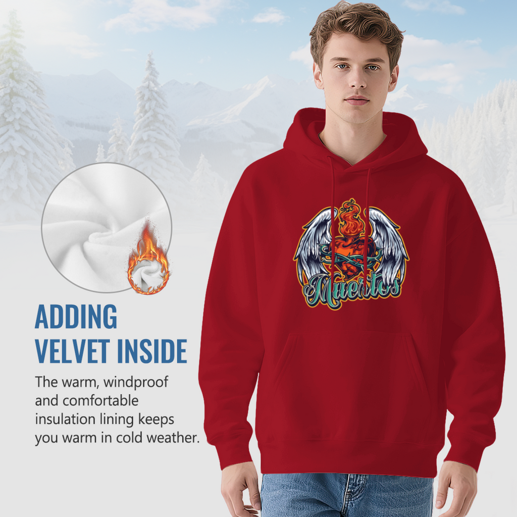 Retro Vintage Hoodie - Creative Artistic Design Pullover #0524