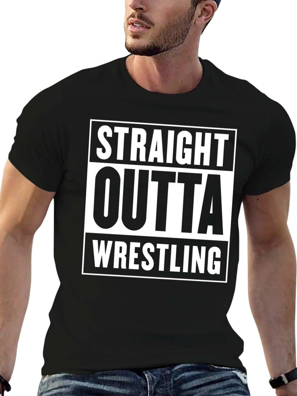 Straight Outta Wrestling T-Shirt