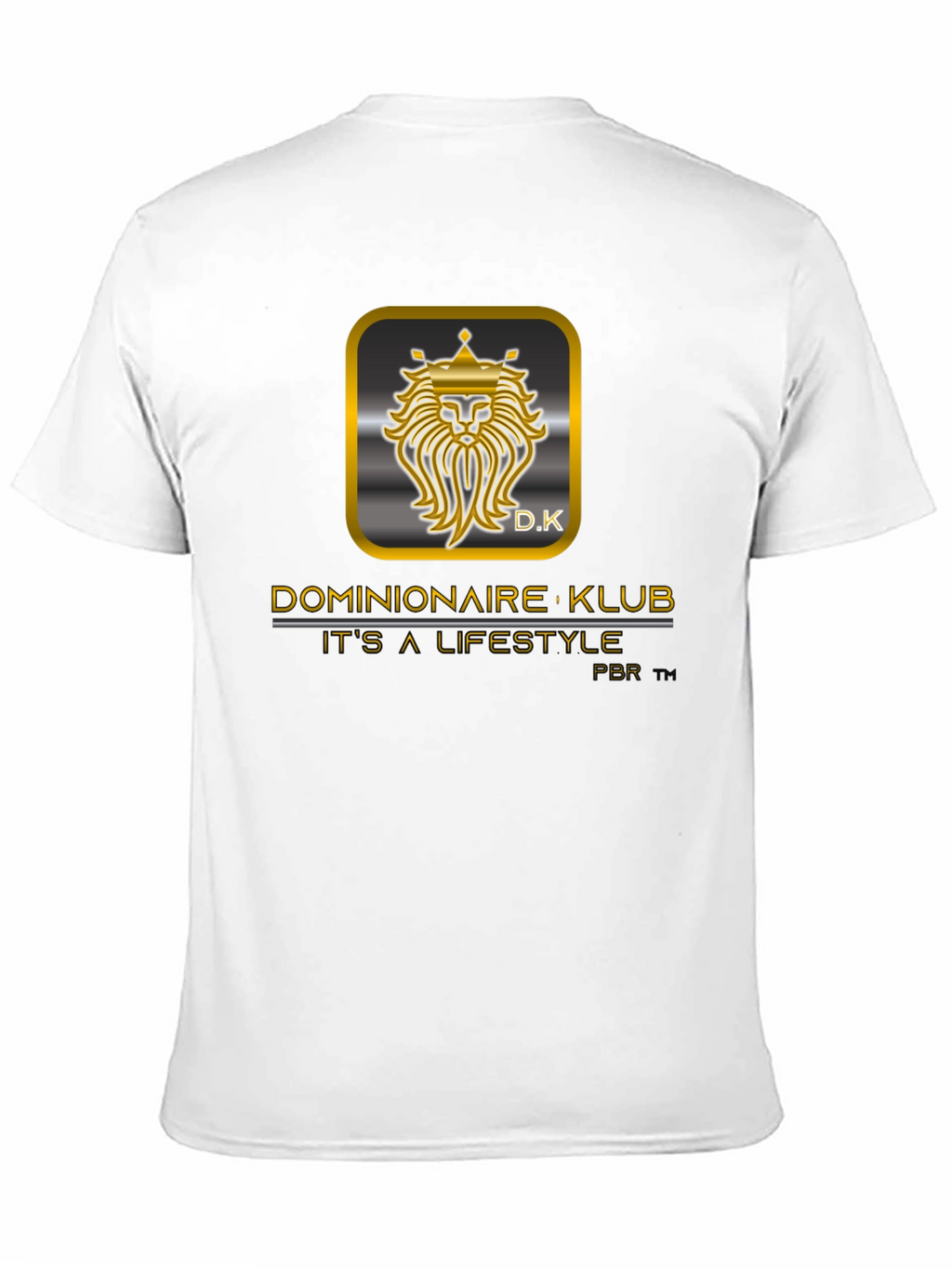 Dominionaire Klub Lifestyle Black Tee