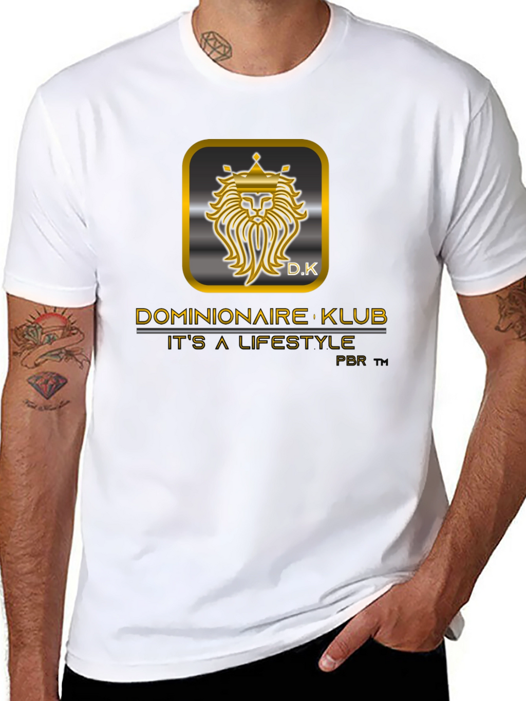 Dominionaire Klub Lifestyle Black Tee
