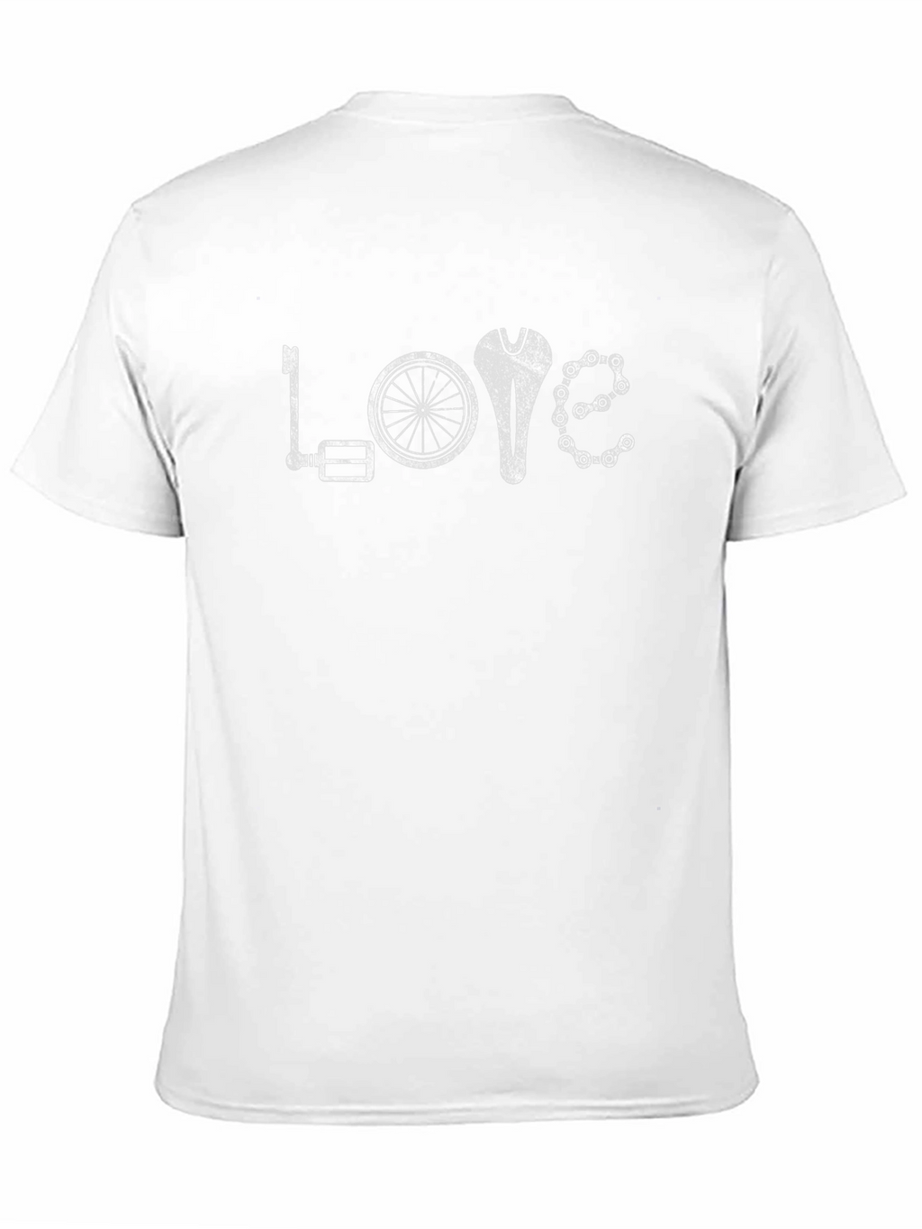 Love Cycling Graphic T-Shirt - Black