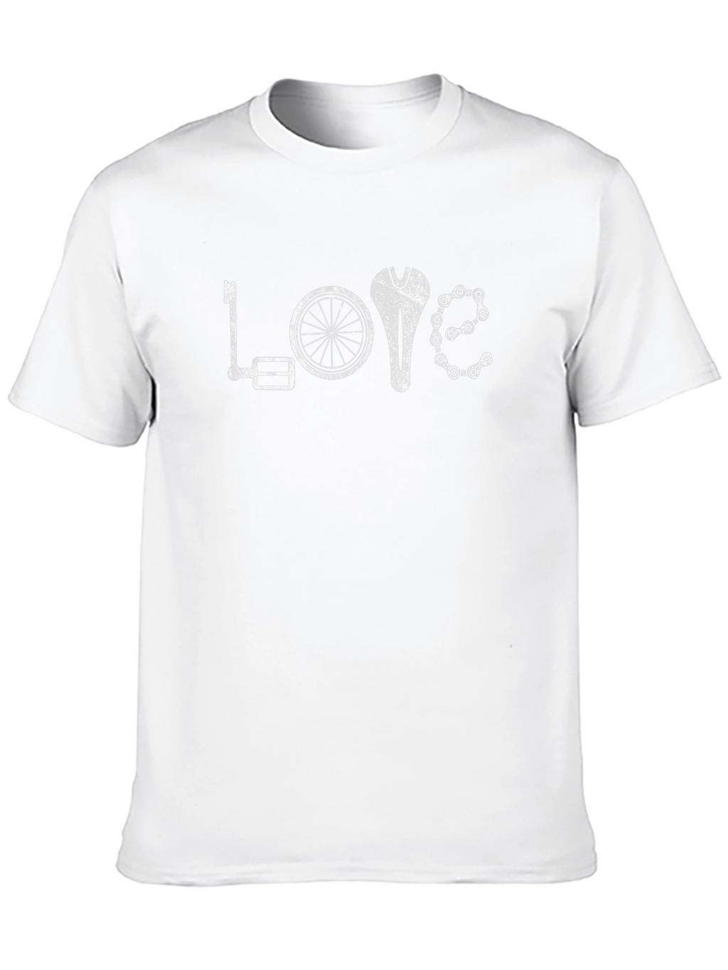 Love Cycling Graphic T-Shirt - Black