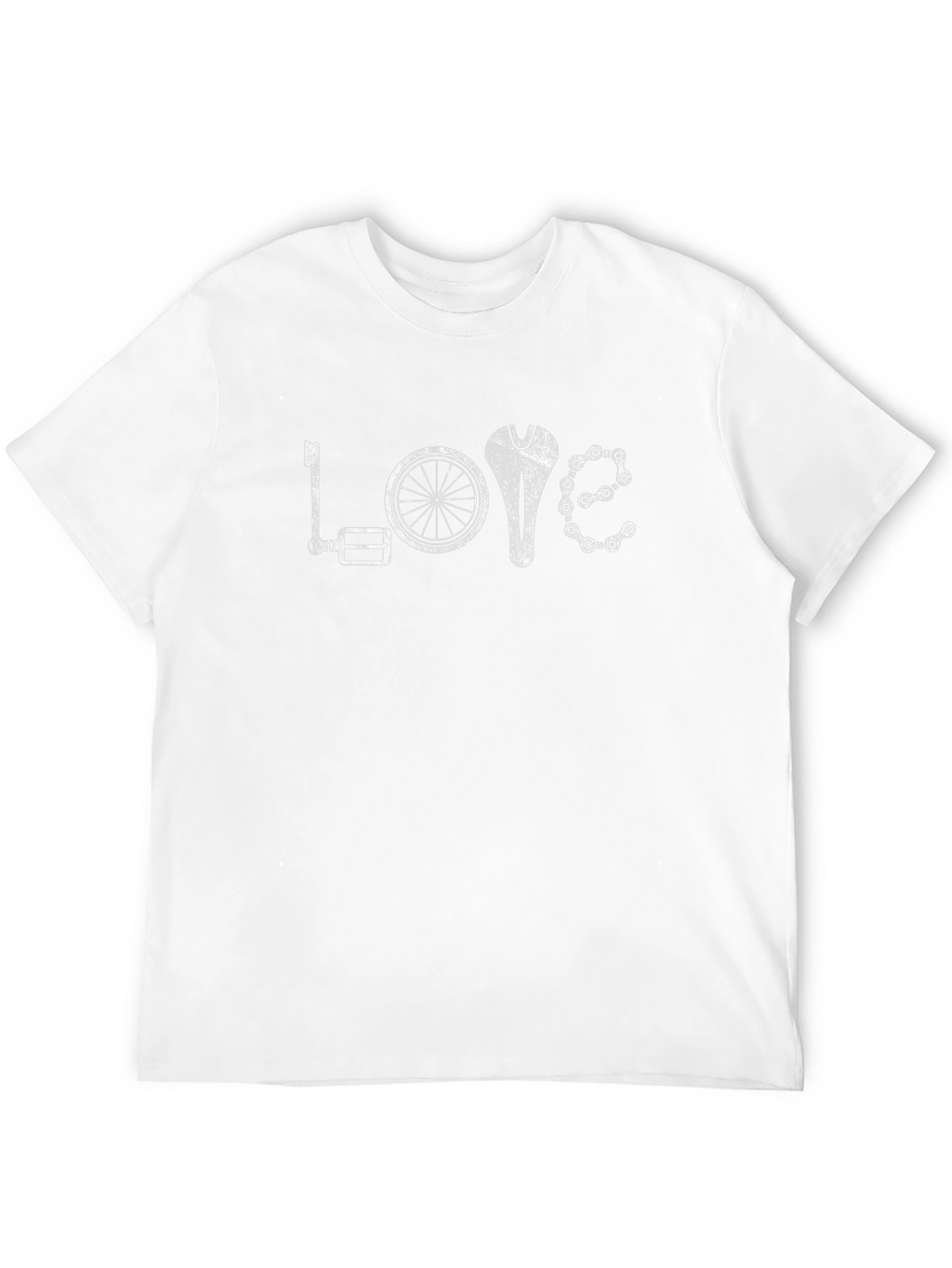 Love Cycling Graphic T-Shirt - Black