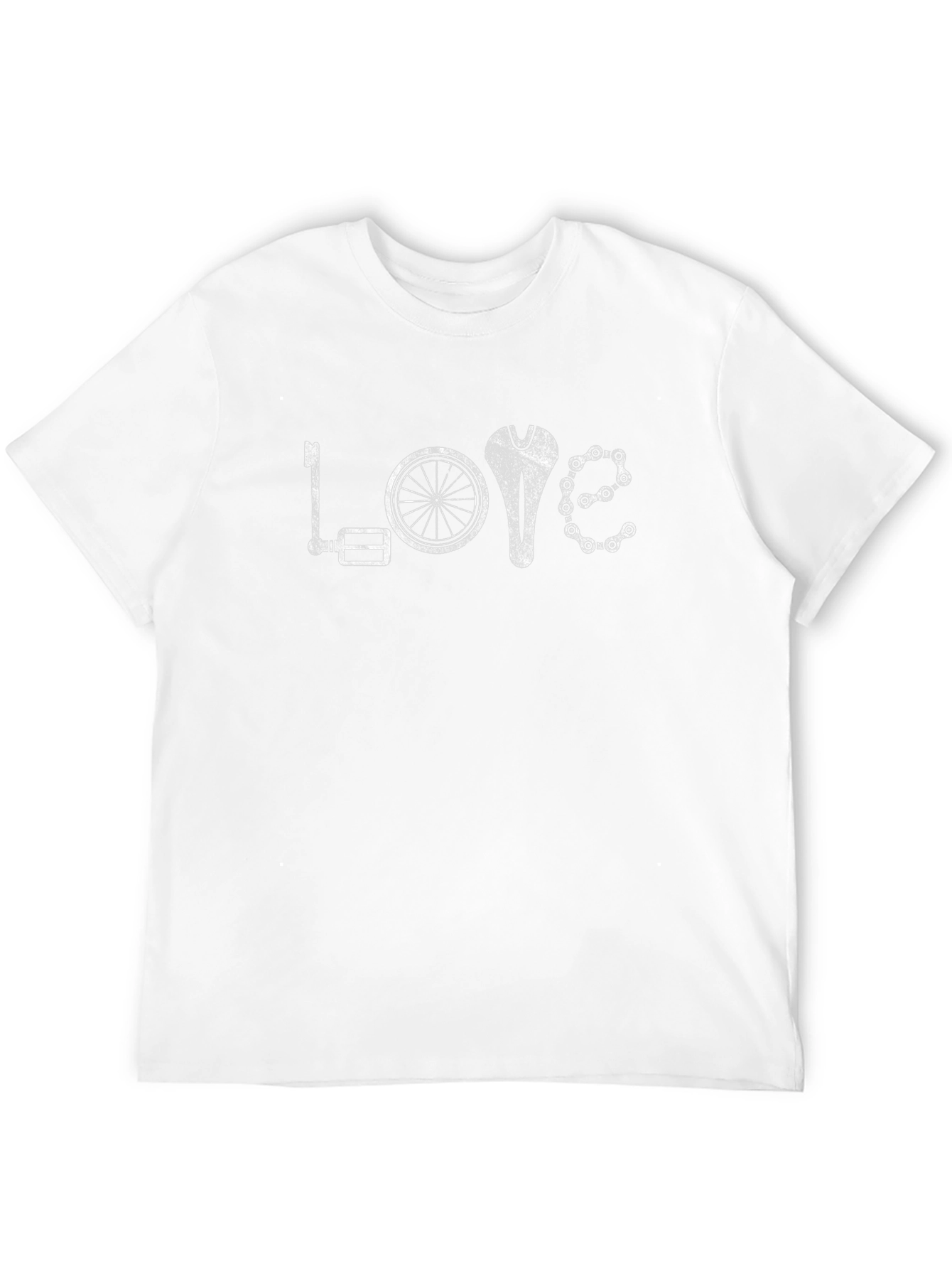Love Cycling Graphic T-Shirt - Black