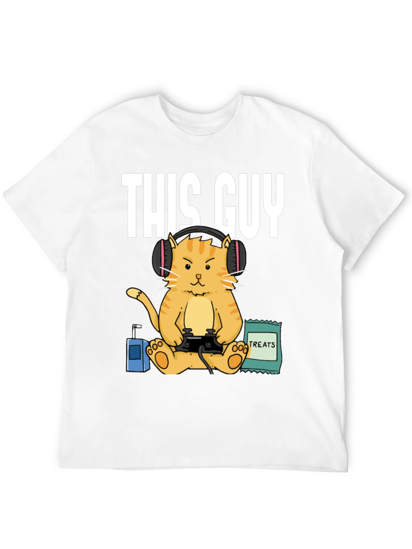 This Guy Gamer Cat T-Shirt