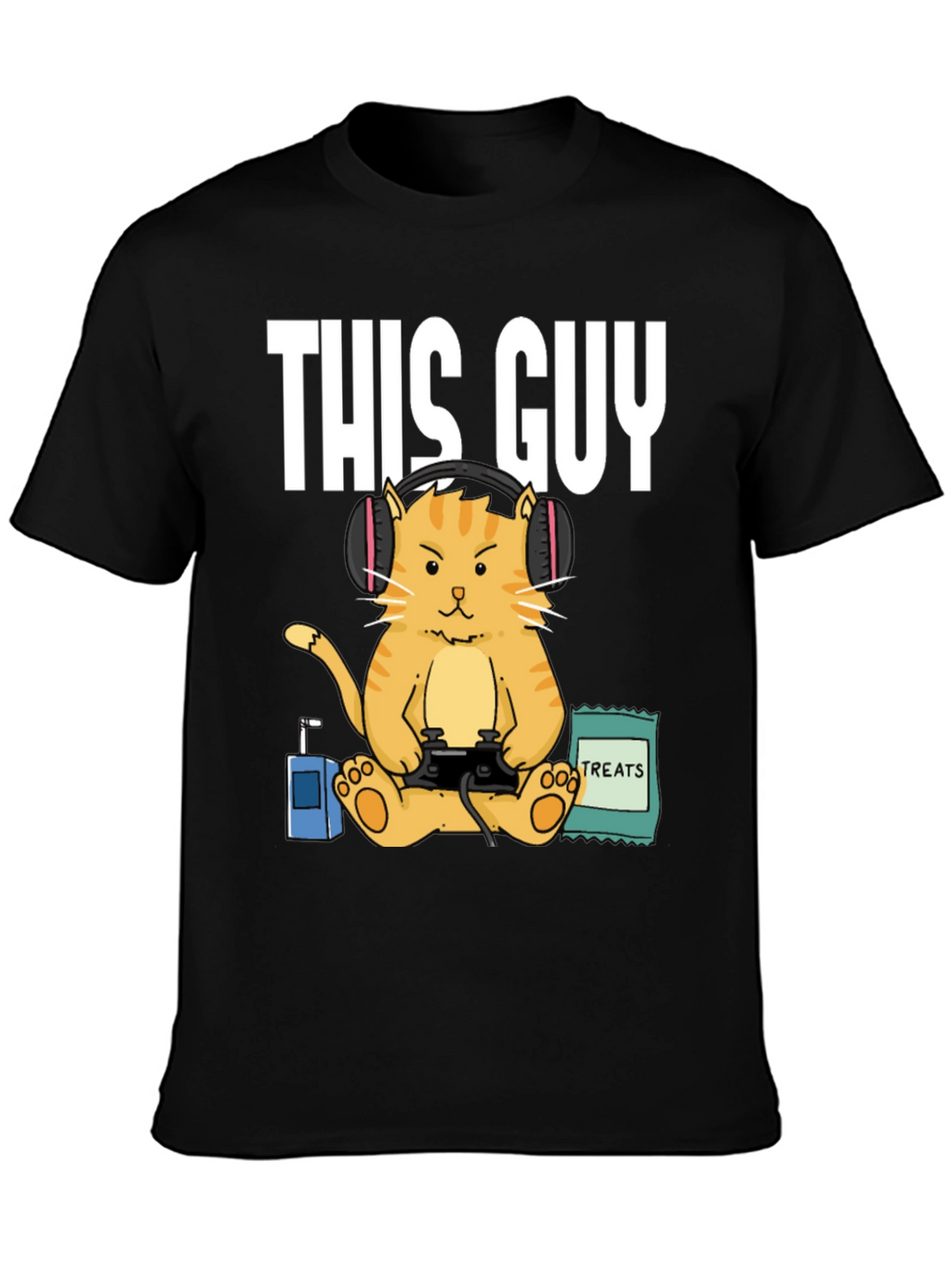 This Guy Gamer Cat T-Shirt