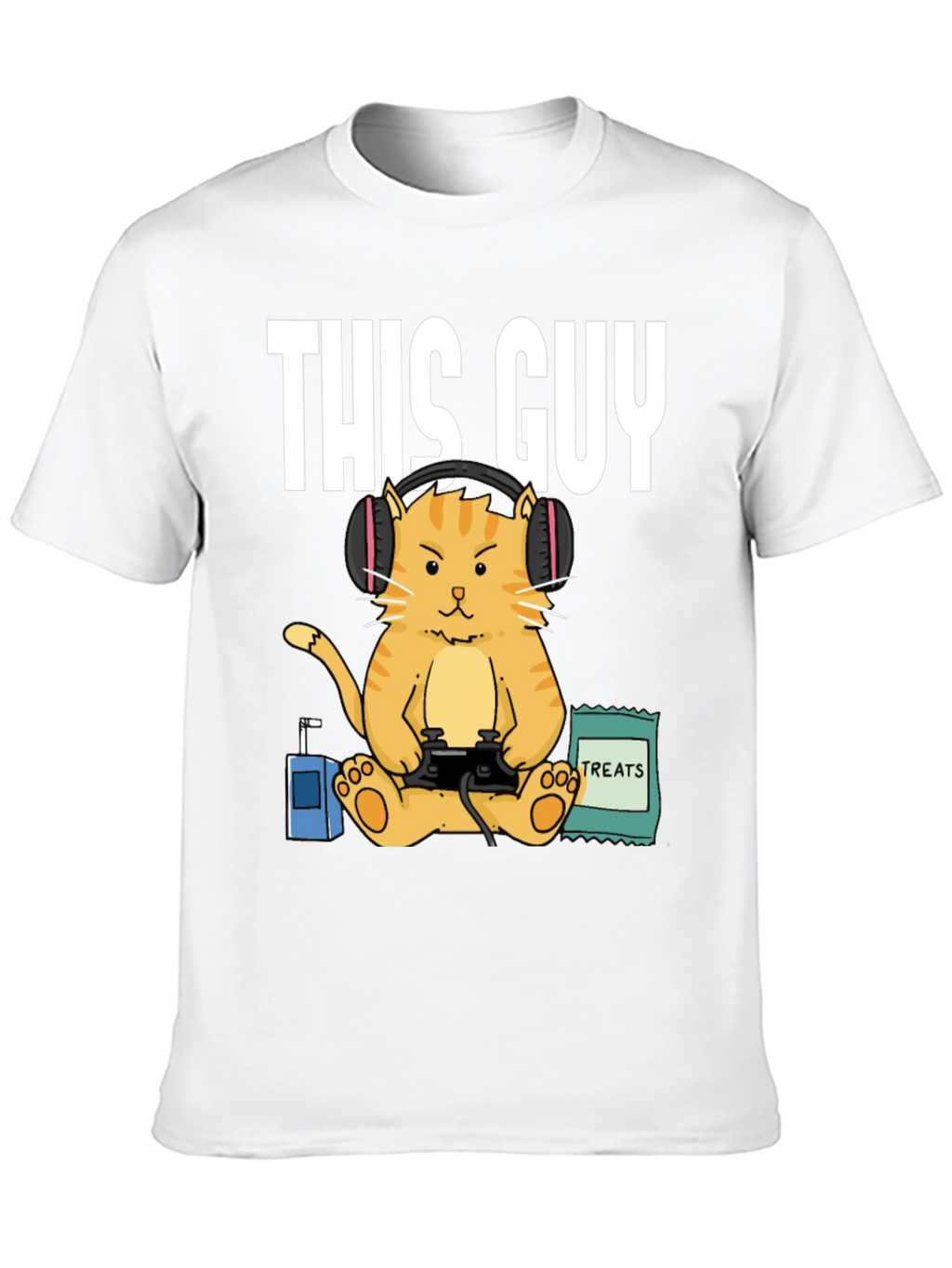 This Guy Gamer Cat T-Shirt