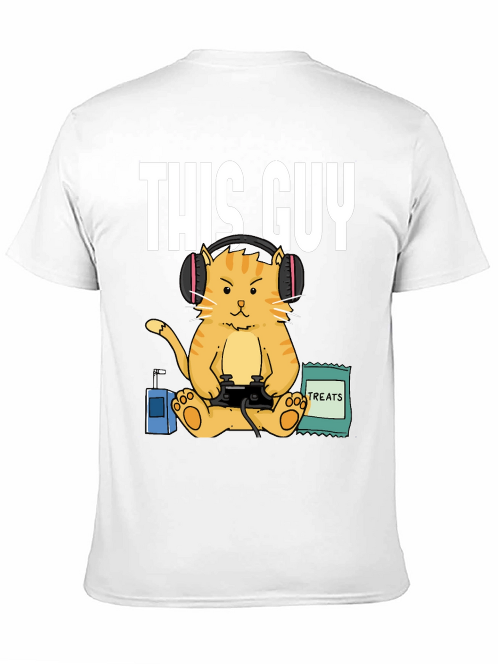This Guy Gamer Cat T-Shirt
