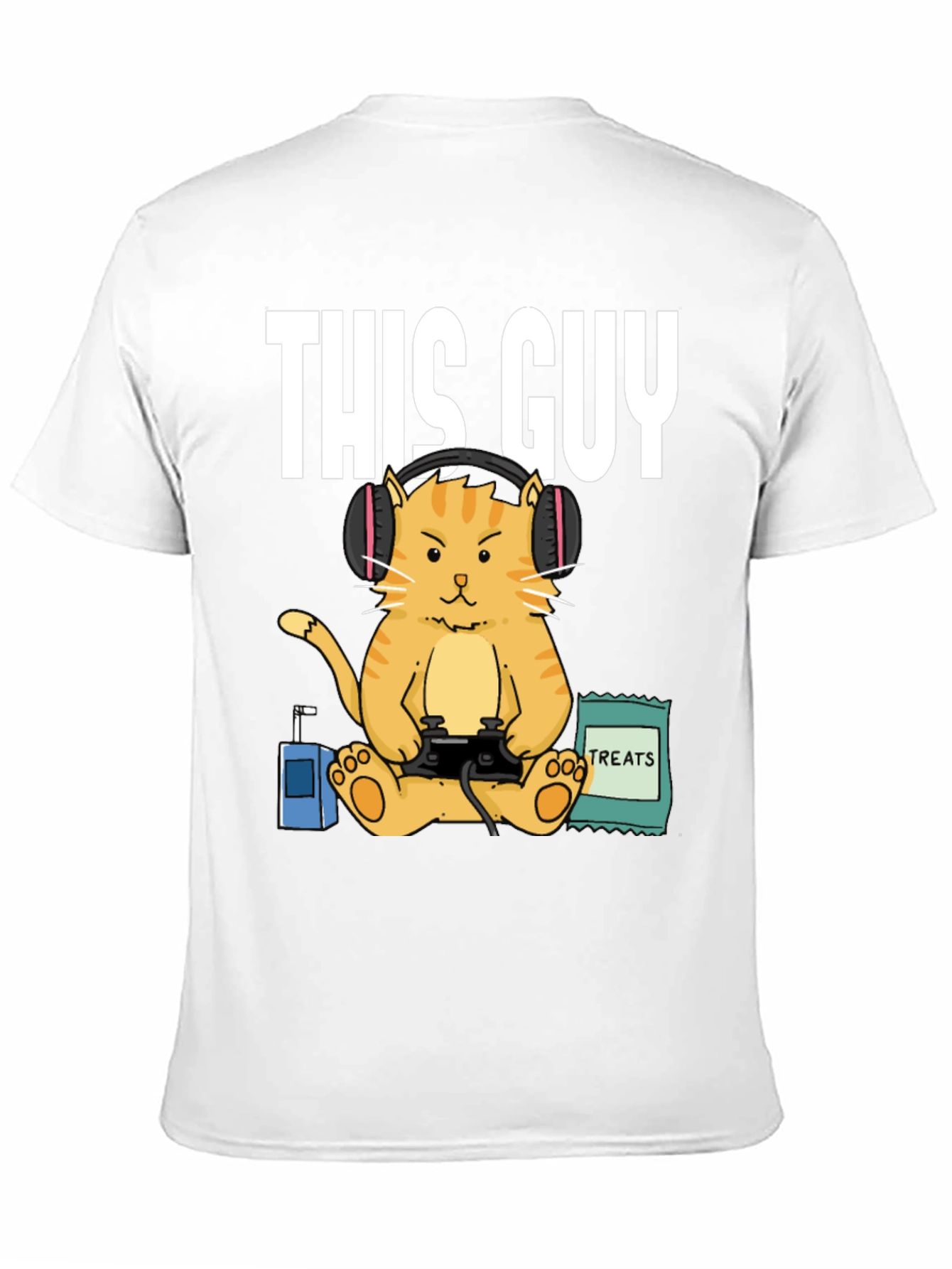 This Guy Gamer Cat T-Shirt