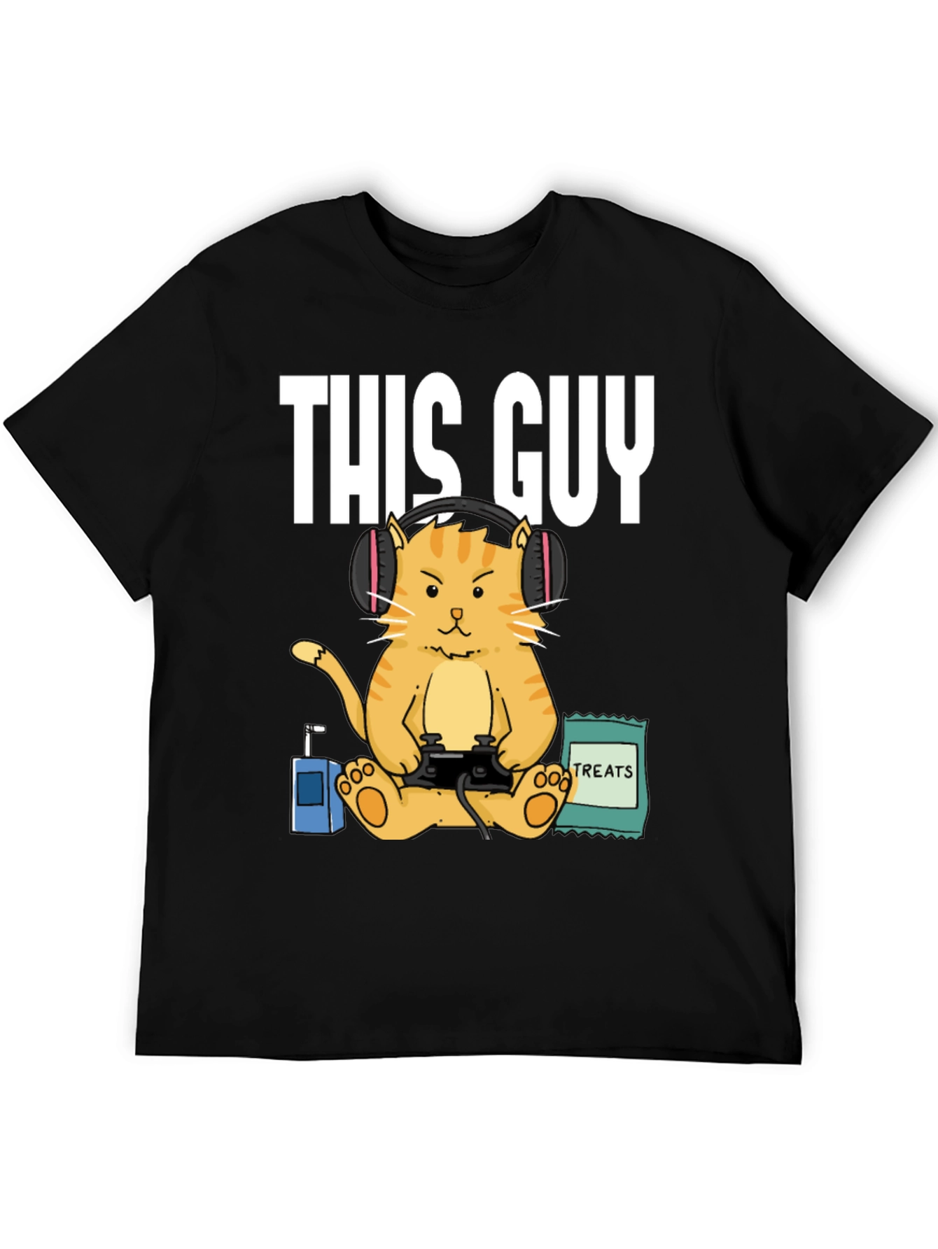 This Guy Gamer Cat T-Shirt