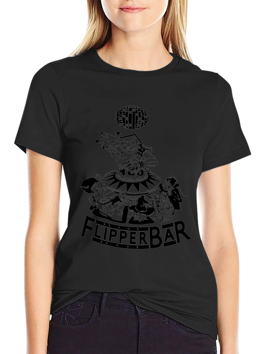 Flipper Bar Graphic T-Shirt