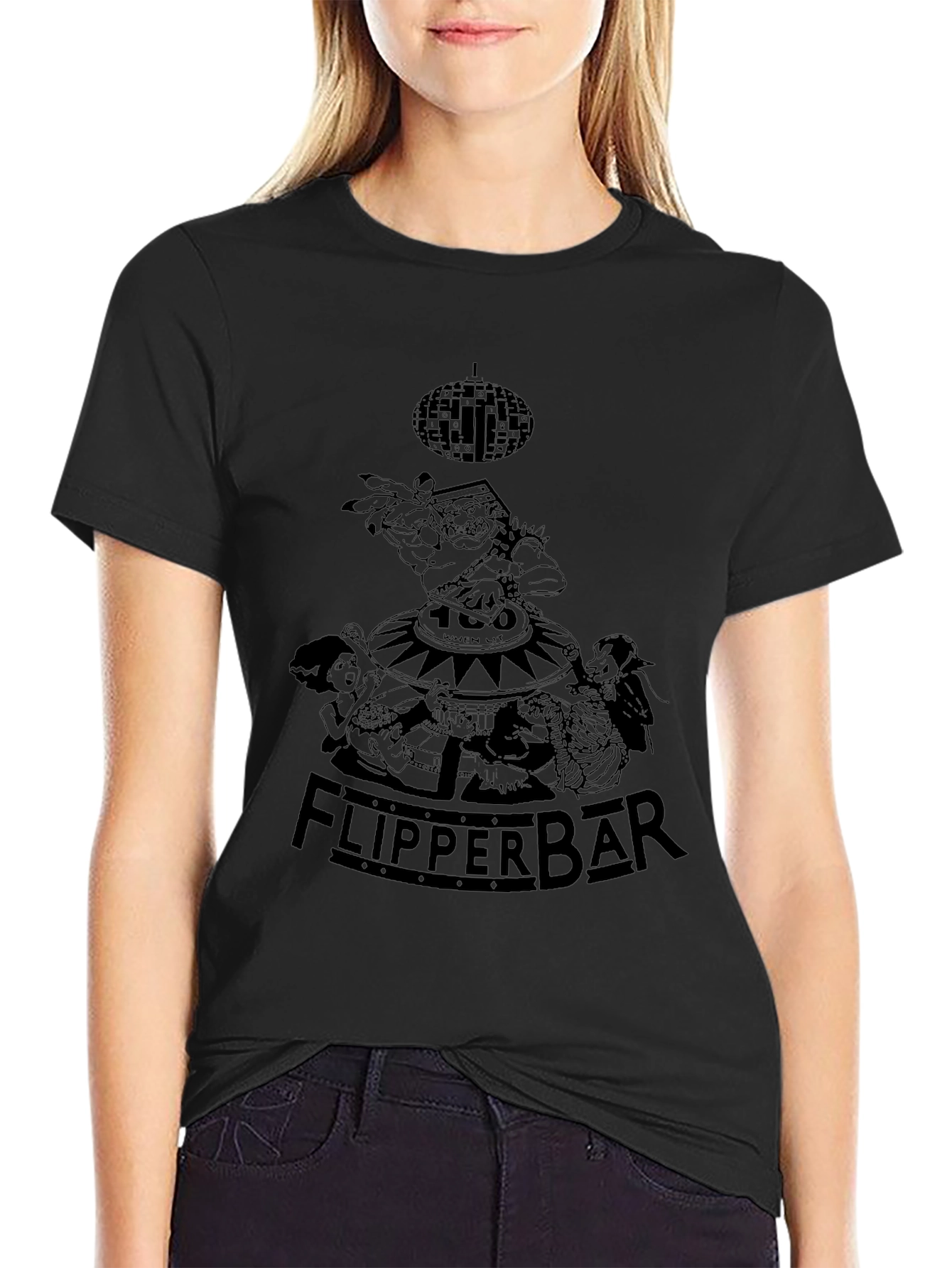 Flipper Bar Graphic T-Shirt