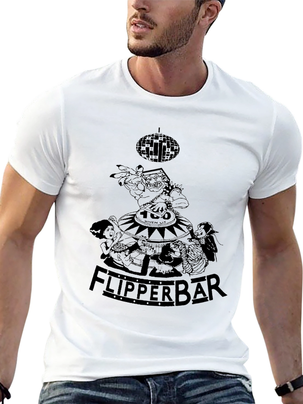 Flipper Bar Graphic T-Shirt