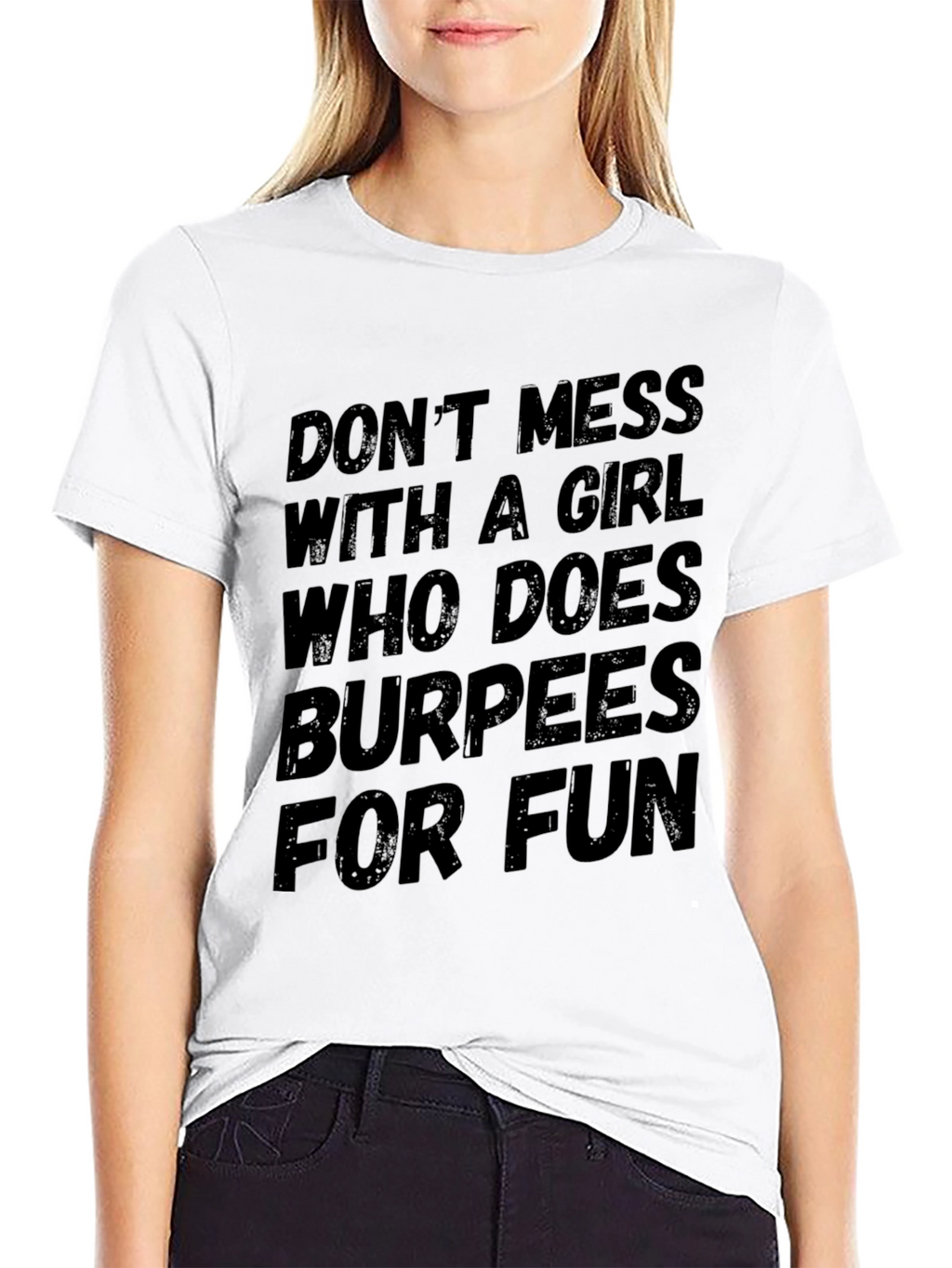 Funny Burpees T-Shirt - Workout Humor