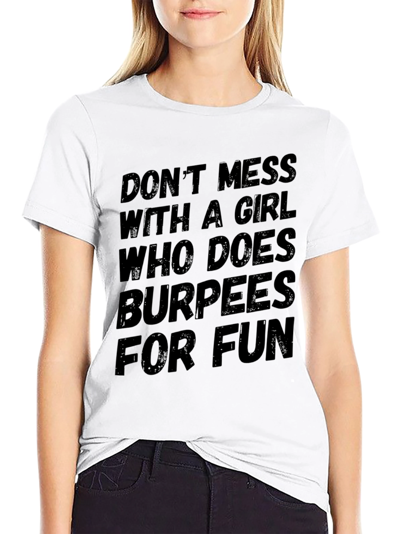 Funny Burpees T-Shirt - Workout Humor