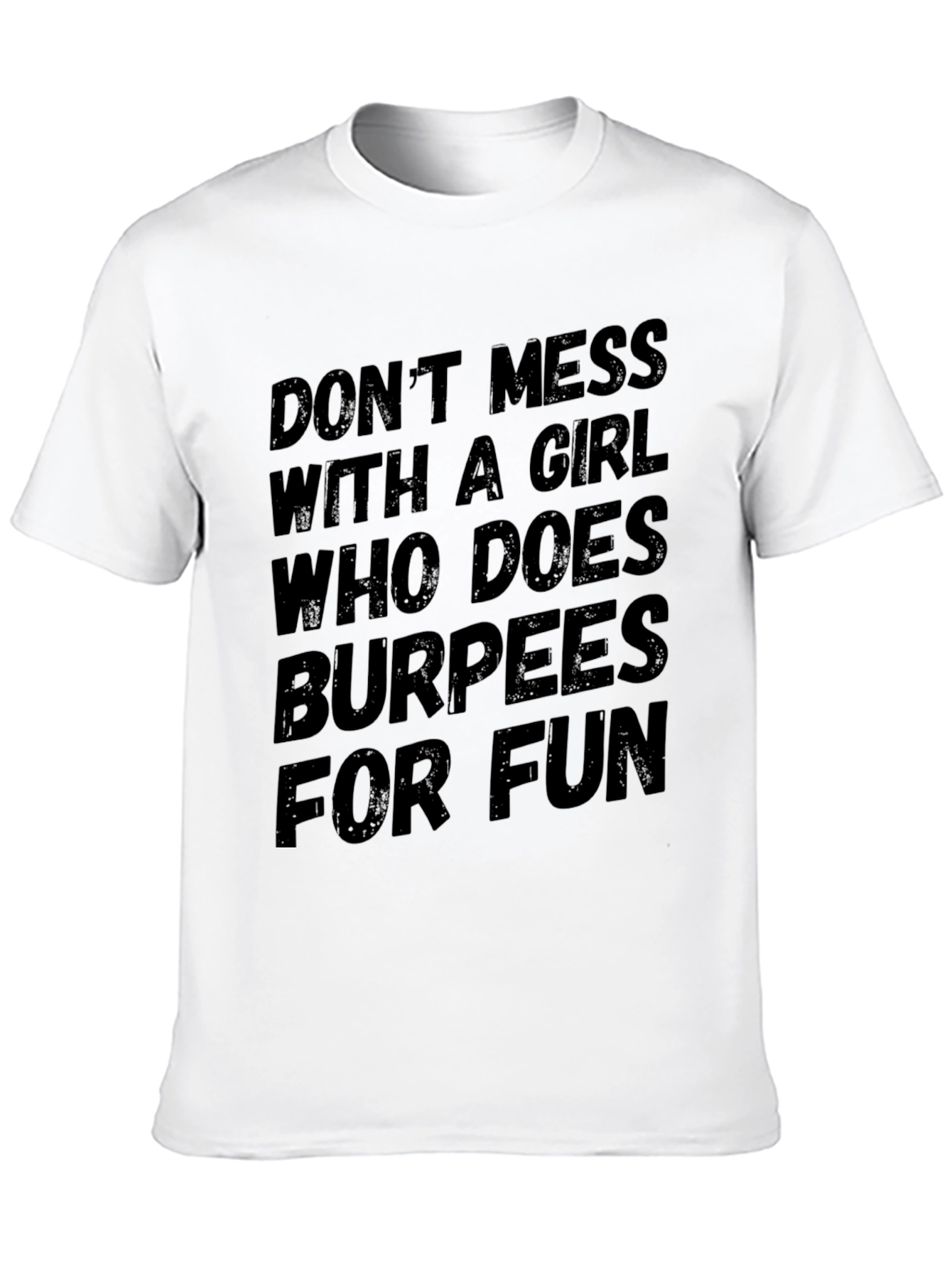 Funny Burpees T-Shirt - Workout Humor