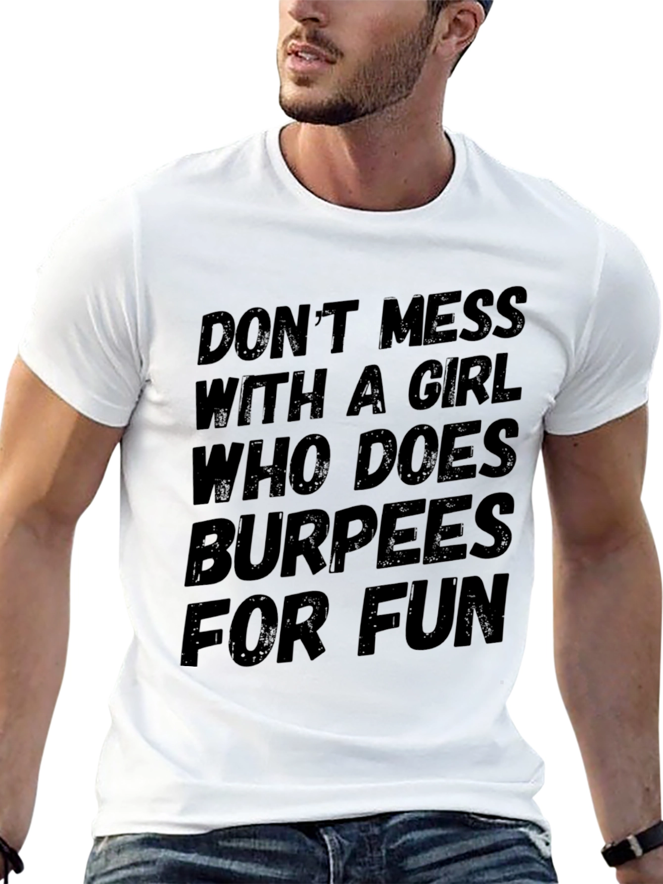 Funny Burpees T-Shirt - Workout Humor