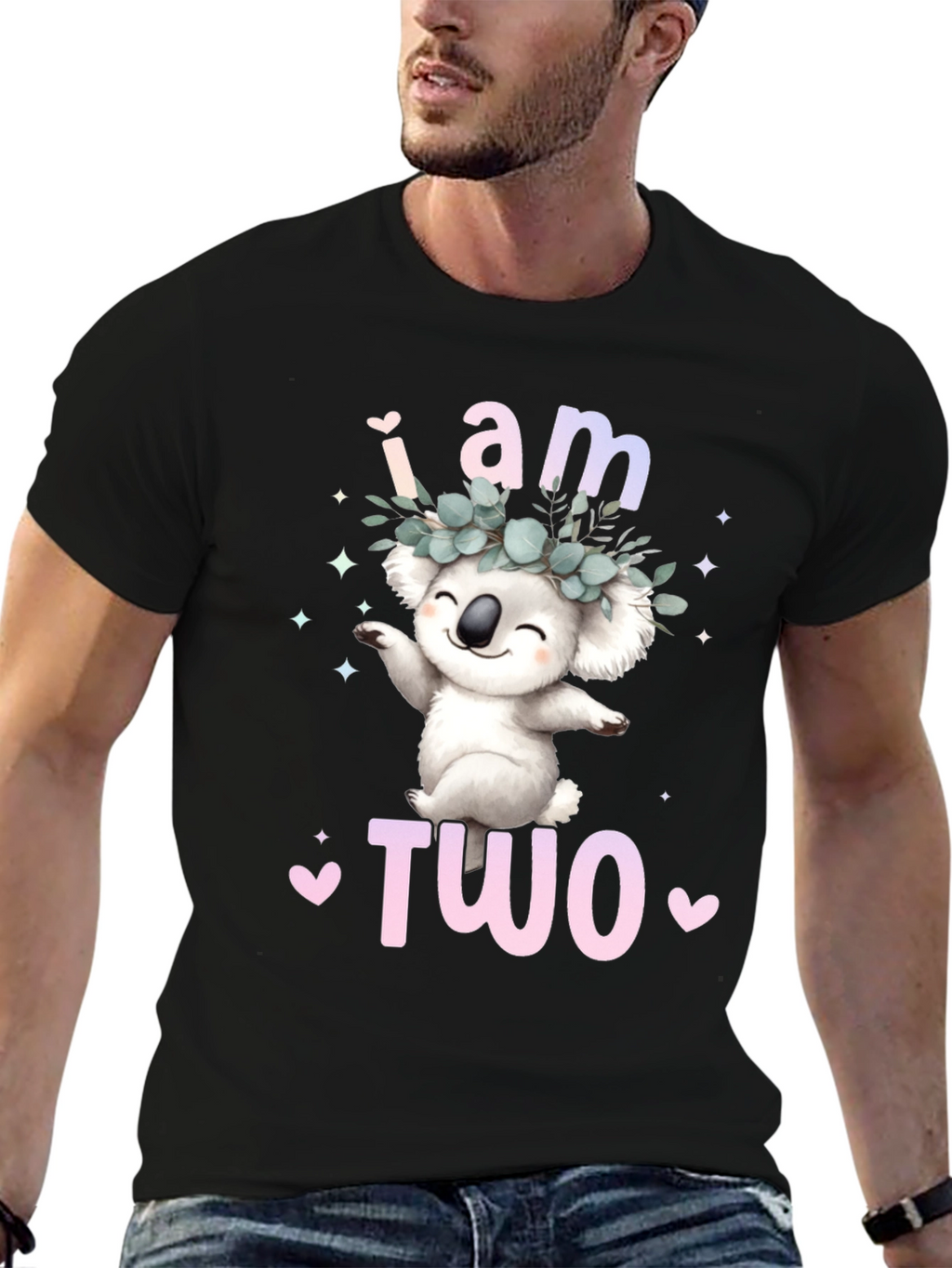 I am Two Koala Birthday Shirt