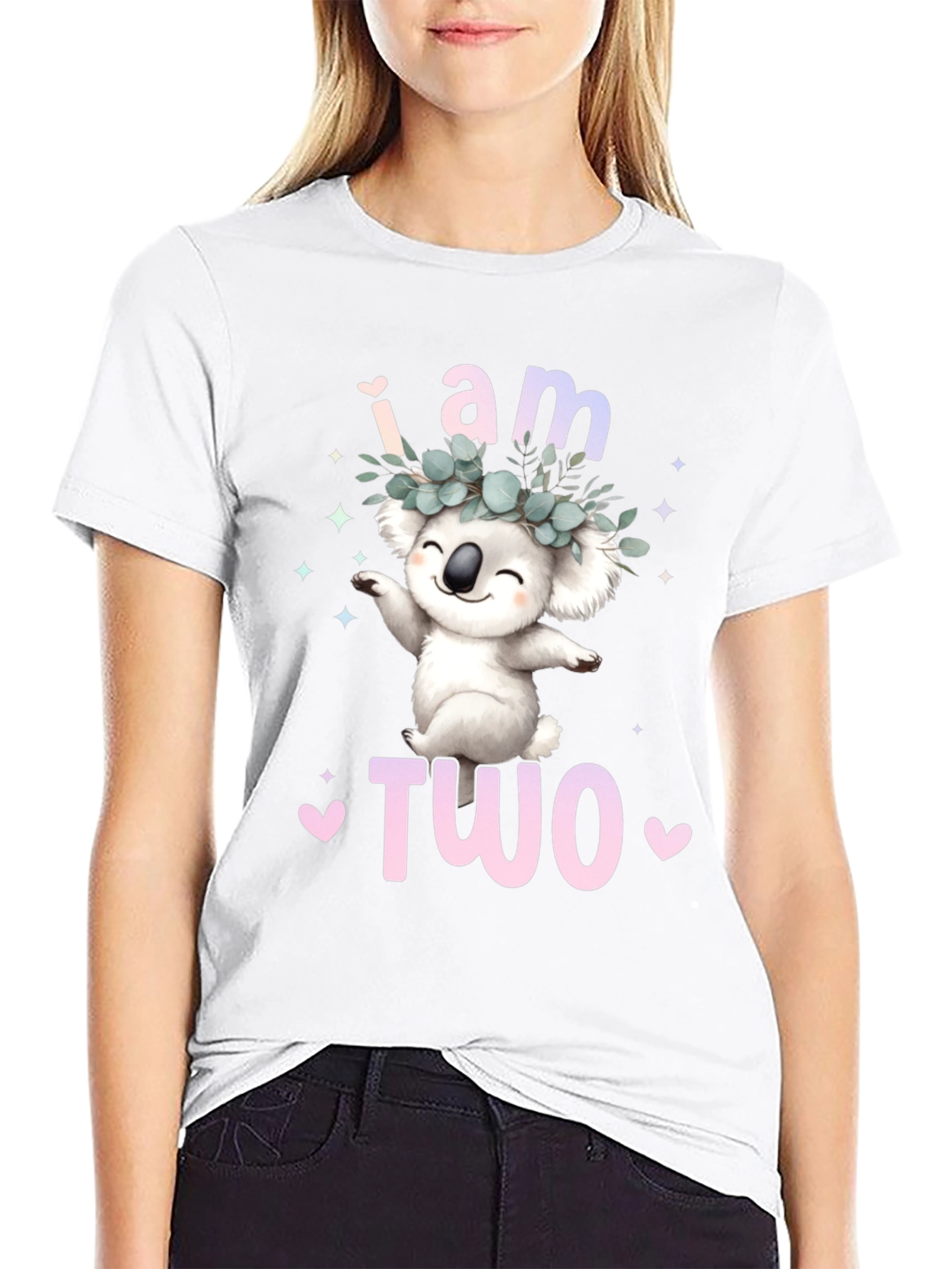I am Two Koala Birthday Shirt