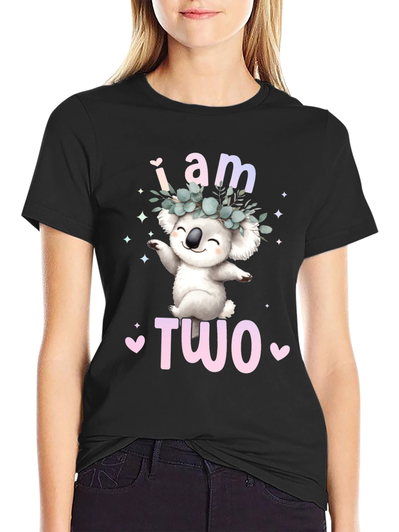 I am Two Koala Birthday Shirt