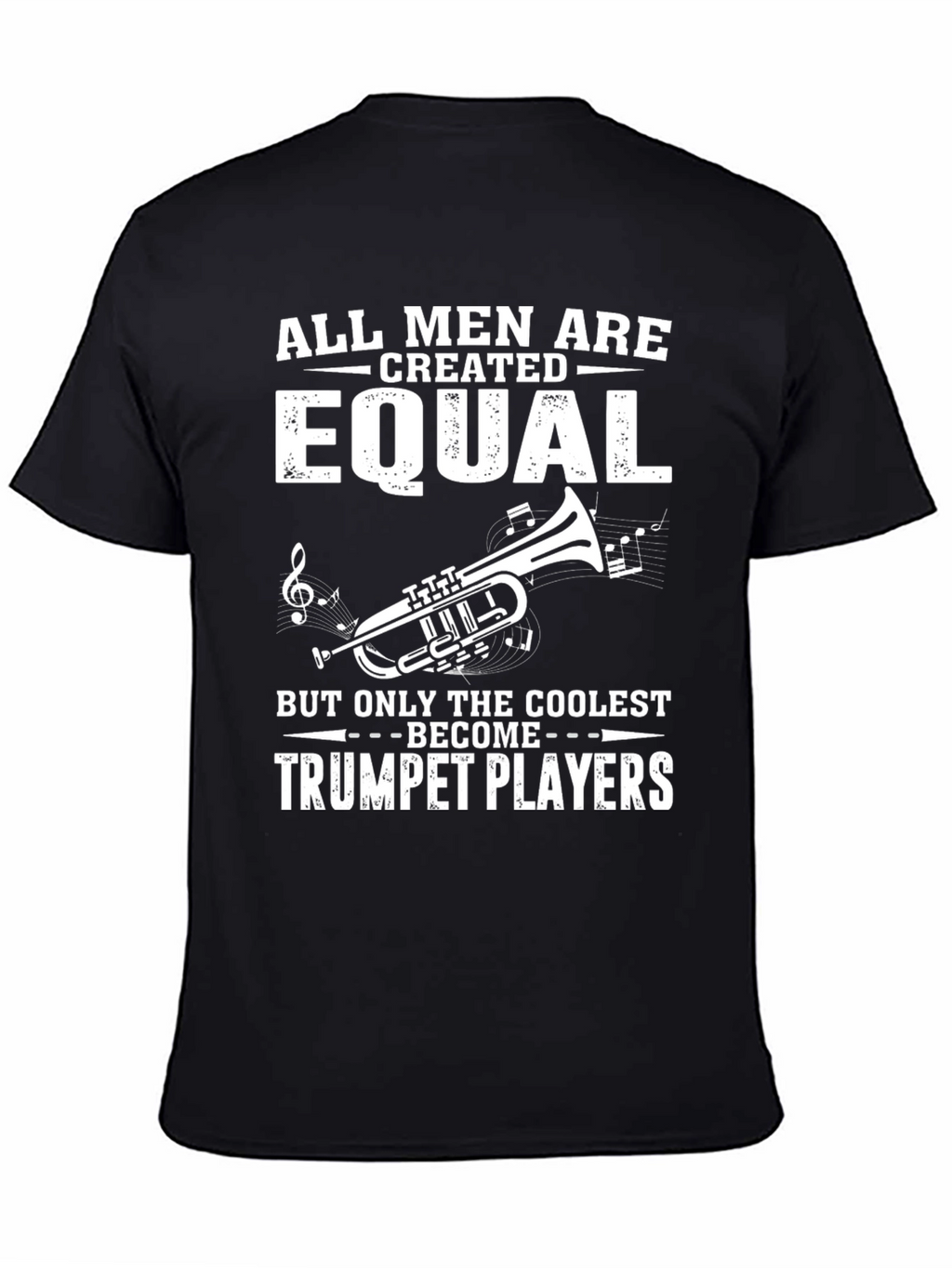 Coolest Trumpet Players Graphic Tee - Black