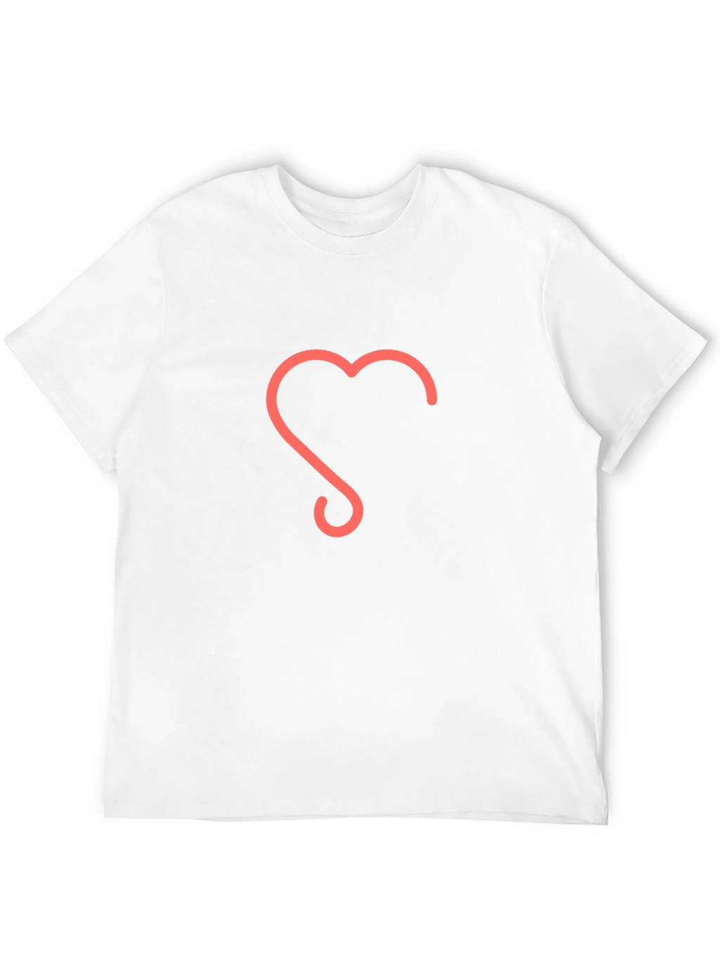 Heart Graphic T-Shirt - Casual Style
