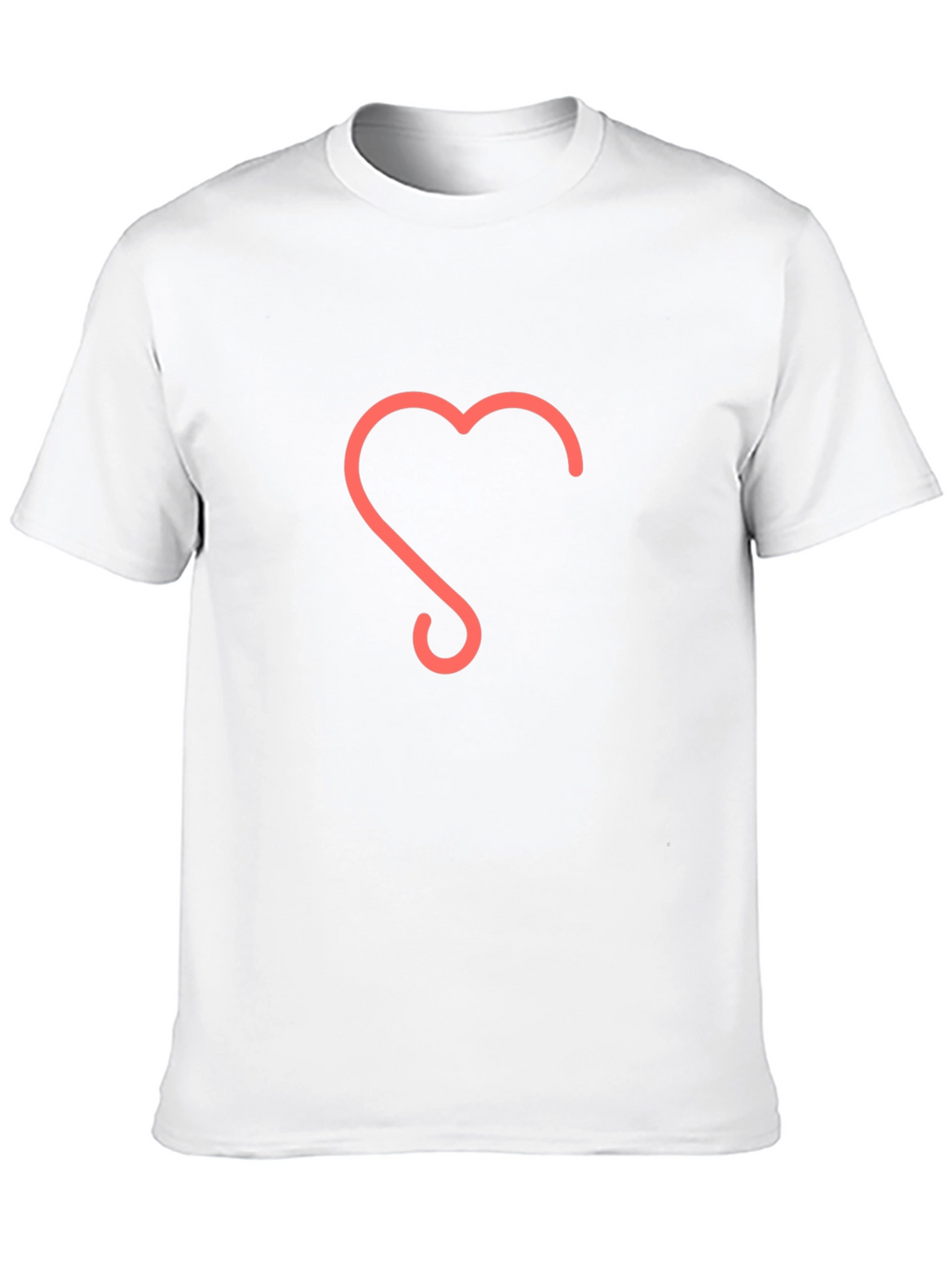 Heart Graphic T-Shirt - Casual Style