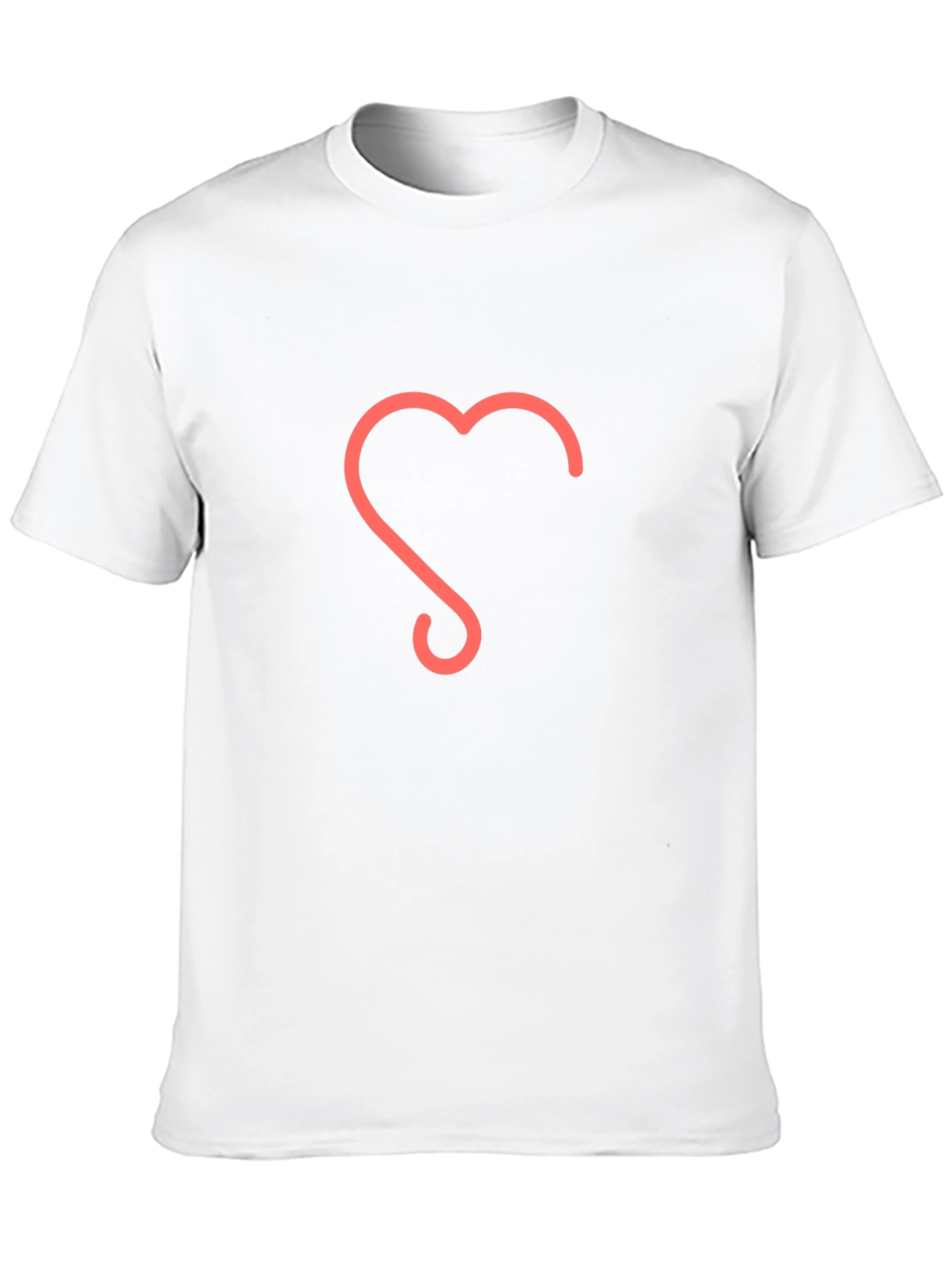 Heart Graphic T-Shirt - Casual Style