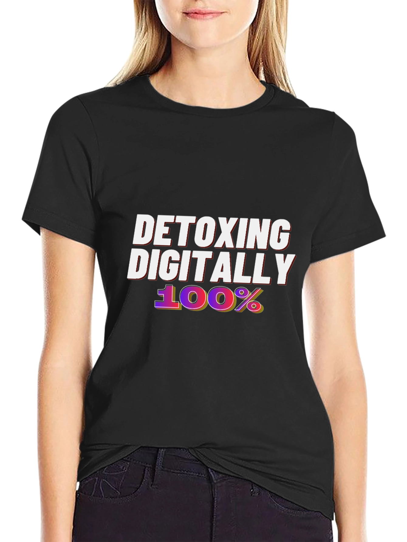 Detoxing Digitally Graphic T-Shirt