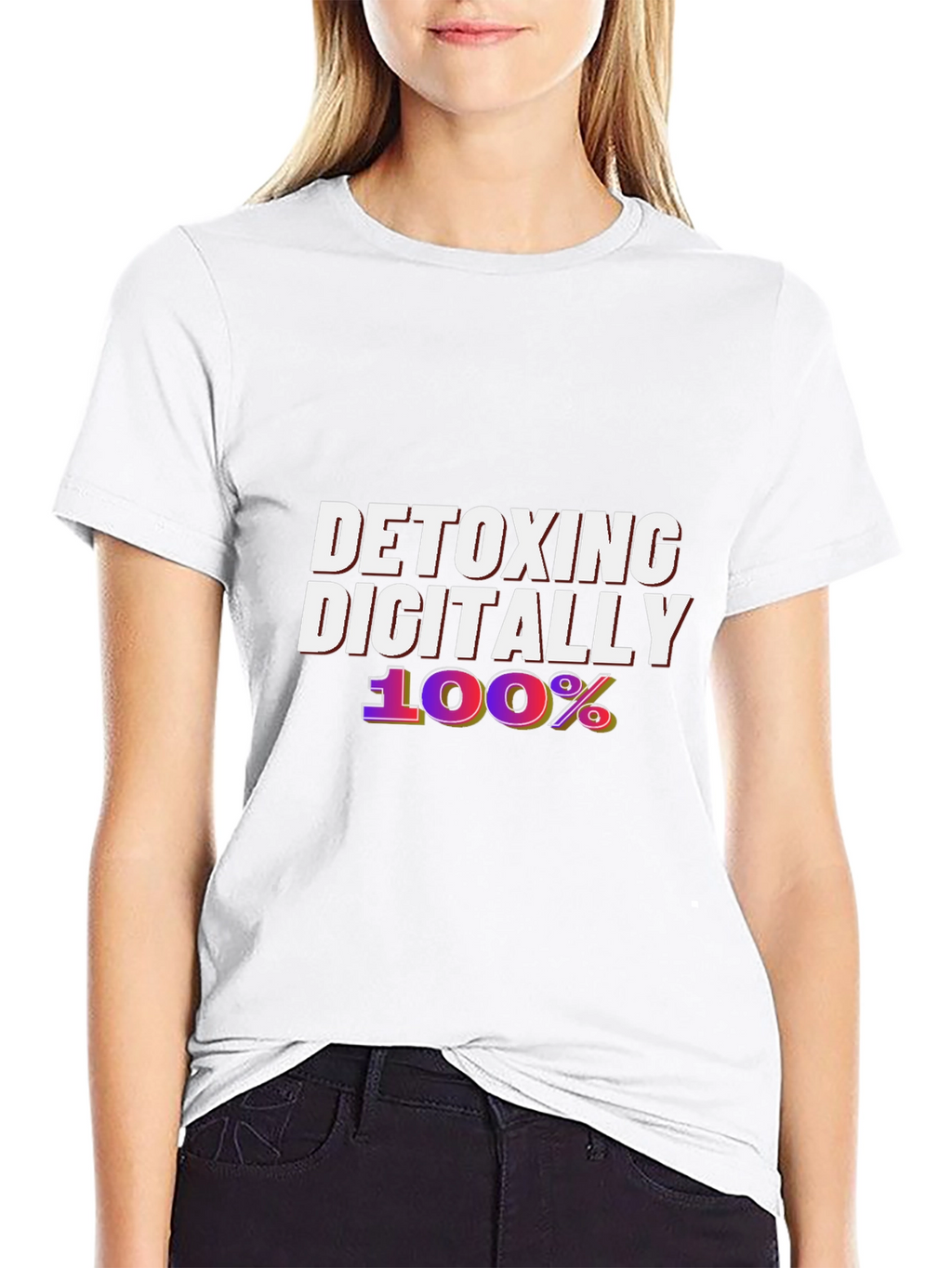 Detoxing Digitally Graphic T-Shirt