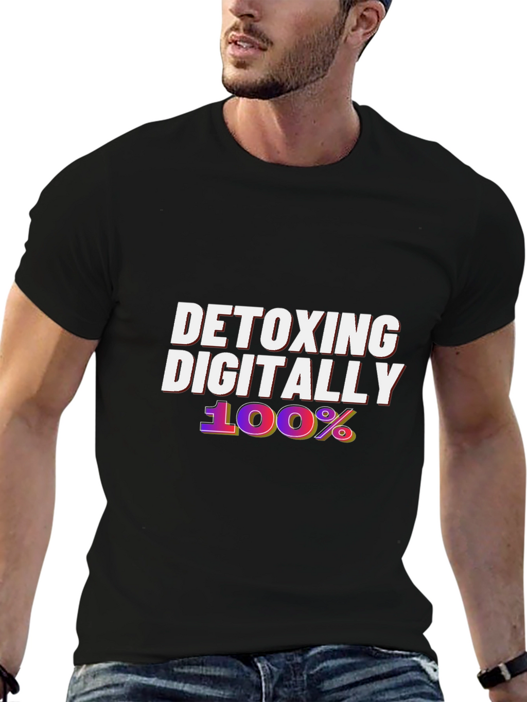 Detoxing Digitally Graphic T-Shirt