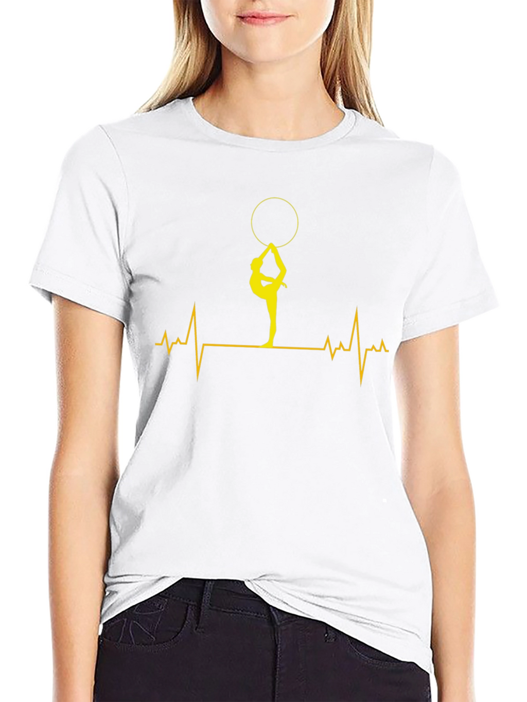 Gymnastics Heartbeat T-Shirt