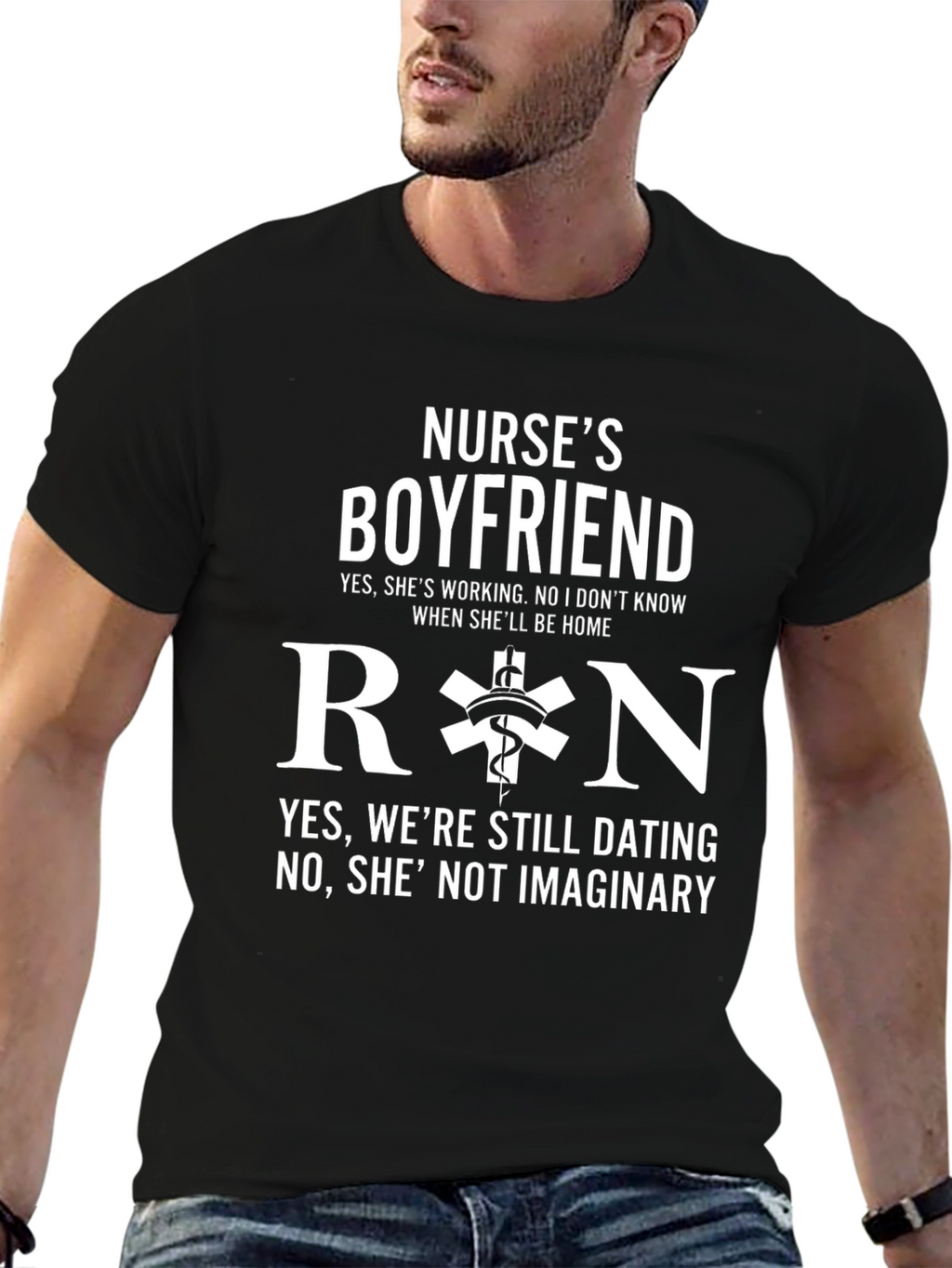 Nurses Boyfriend Funny T-Shirt Gift