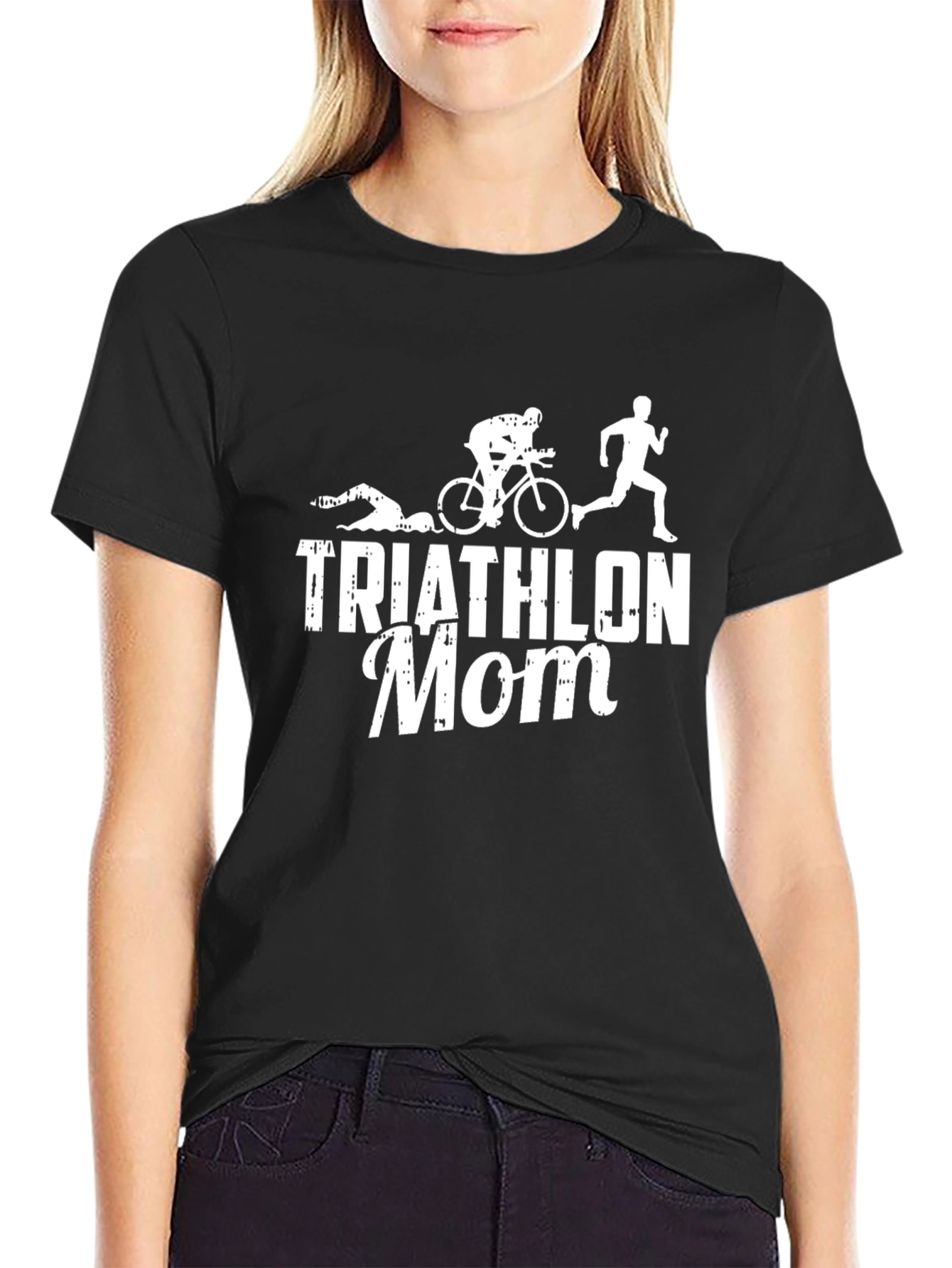 Triathlon Mom Graphic T-Shirt - Athlete Support