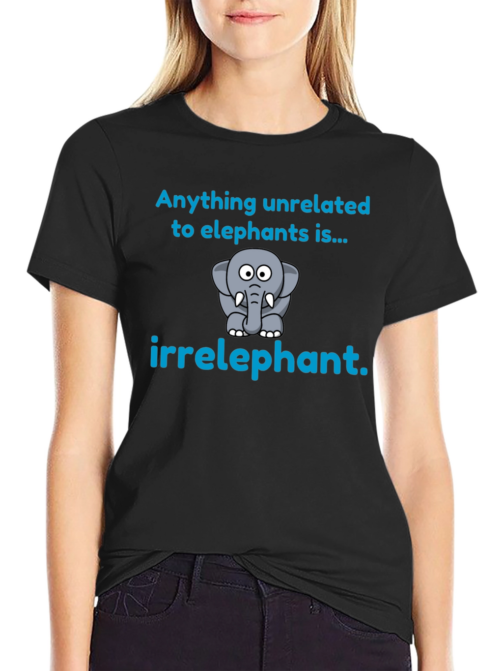 Irrelephant T-Shirt - Funny Elephant Graphic Tee