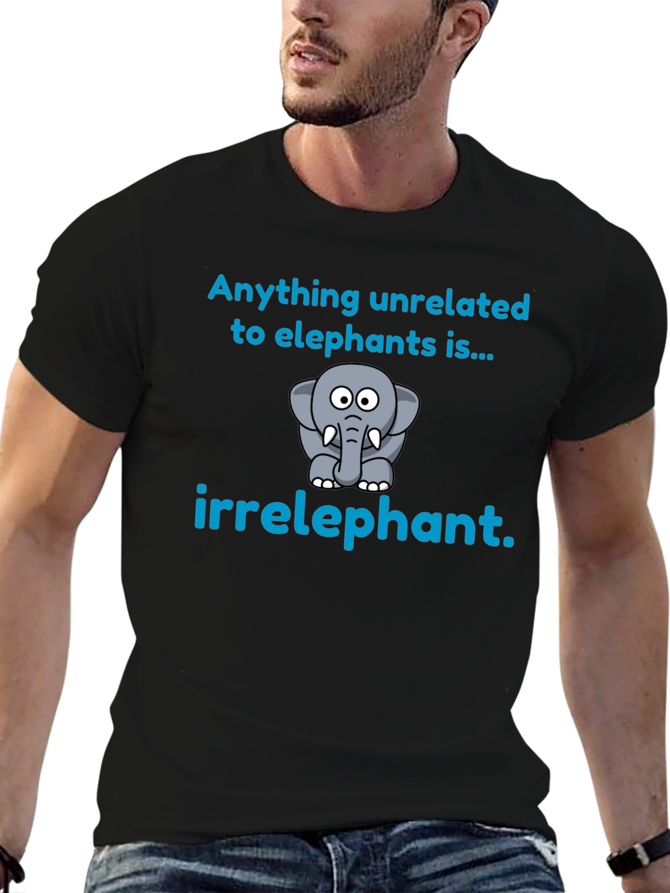Irrelephant T-Shirt - Funny Elephant Graphic Tee