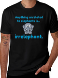 Irrelephant T-Shirt - Funny Elephant Graphic Tee