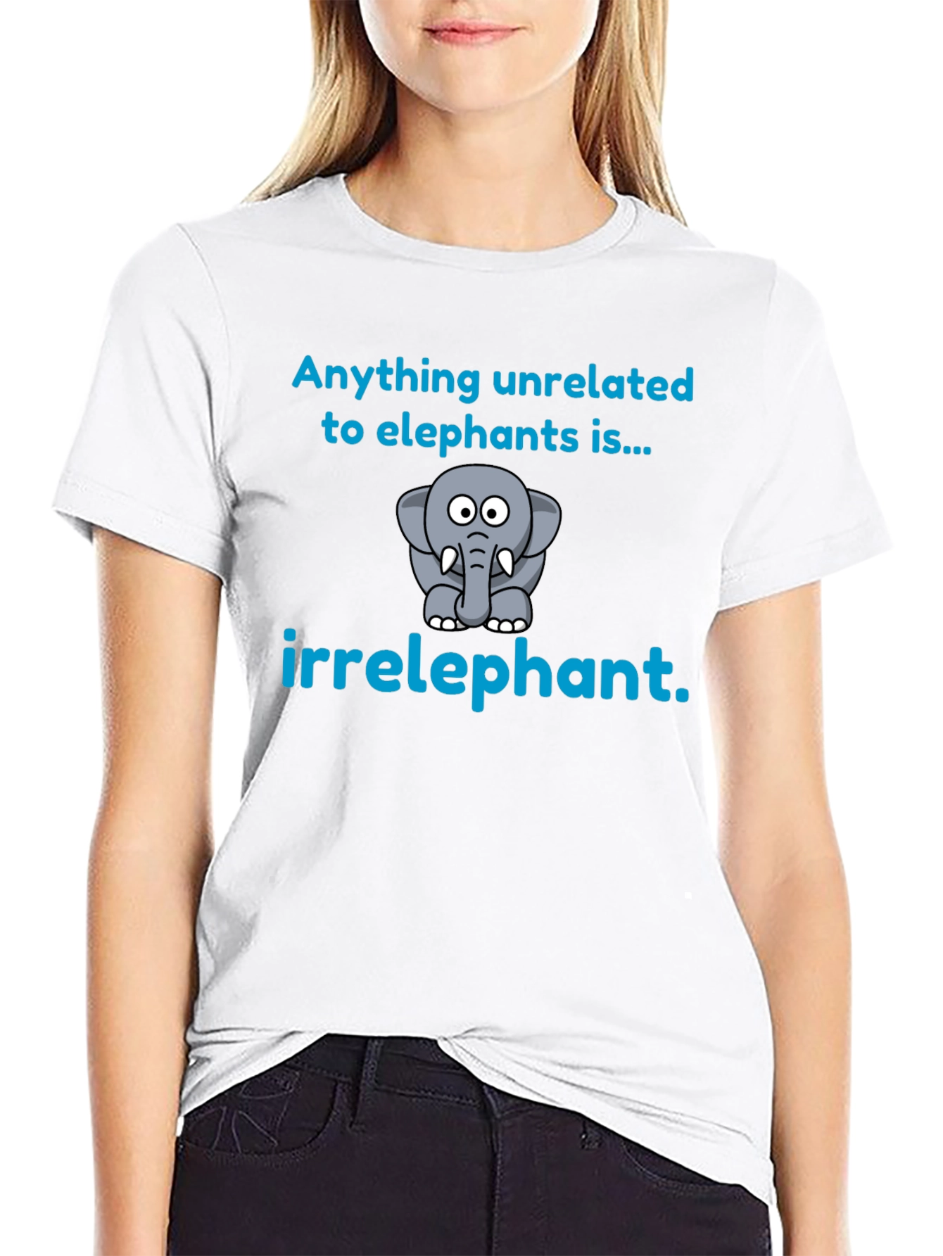 Irrelephant T-Shirt - Funny Elephant Graphic Tee