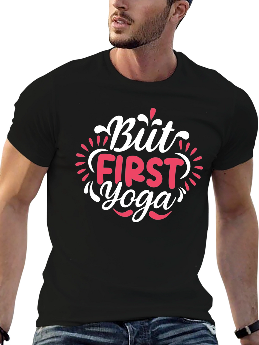 But First Yoga Graphic T-Shirt