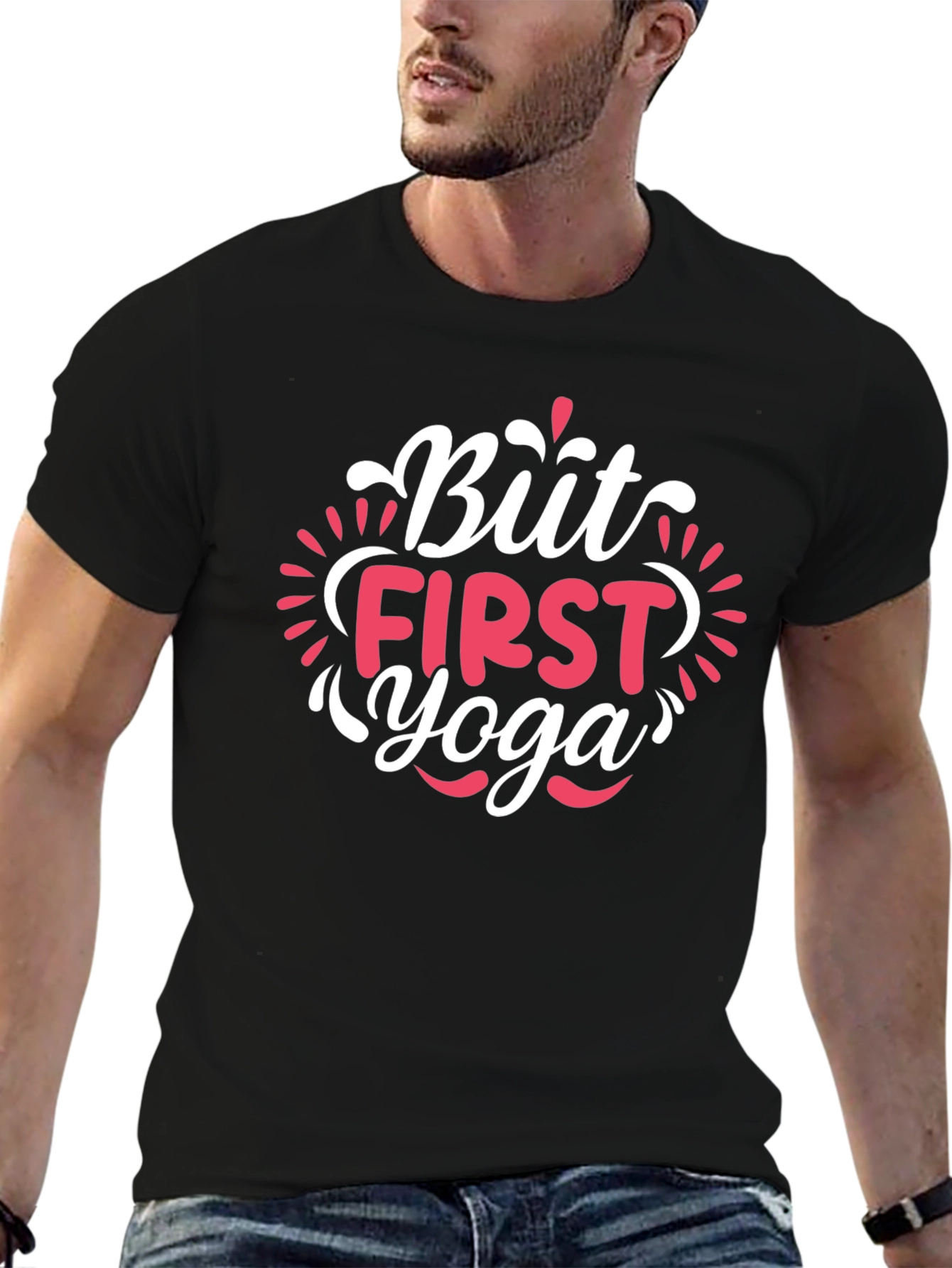 But First Yoga Graphic T-Shirt