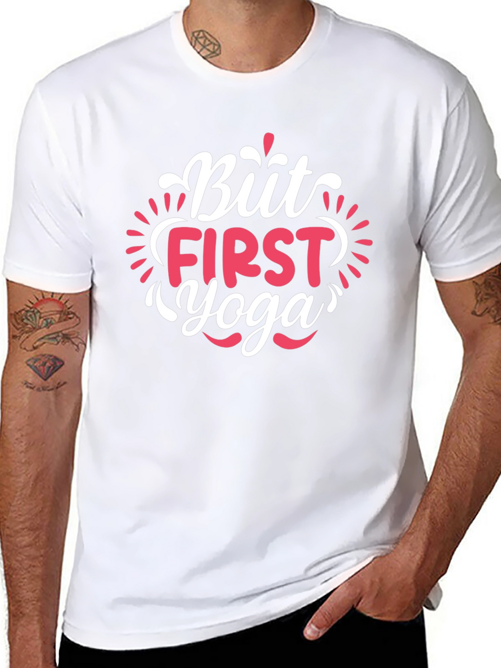 But First Yoga Graphic T-Shirt