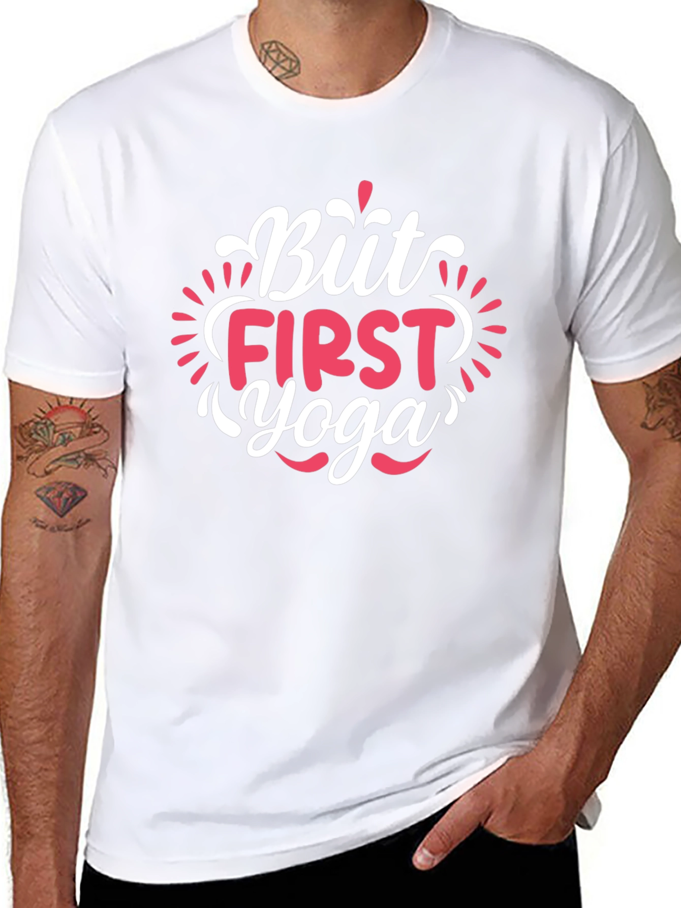 But First Yoga Graphic T-Shirt